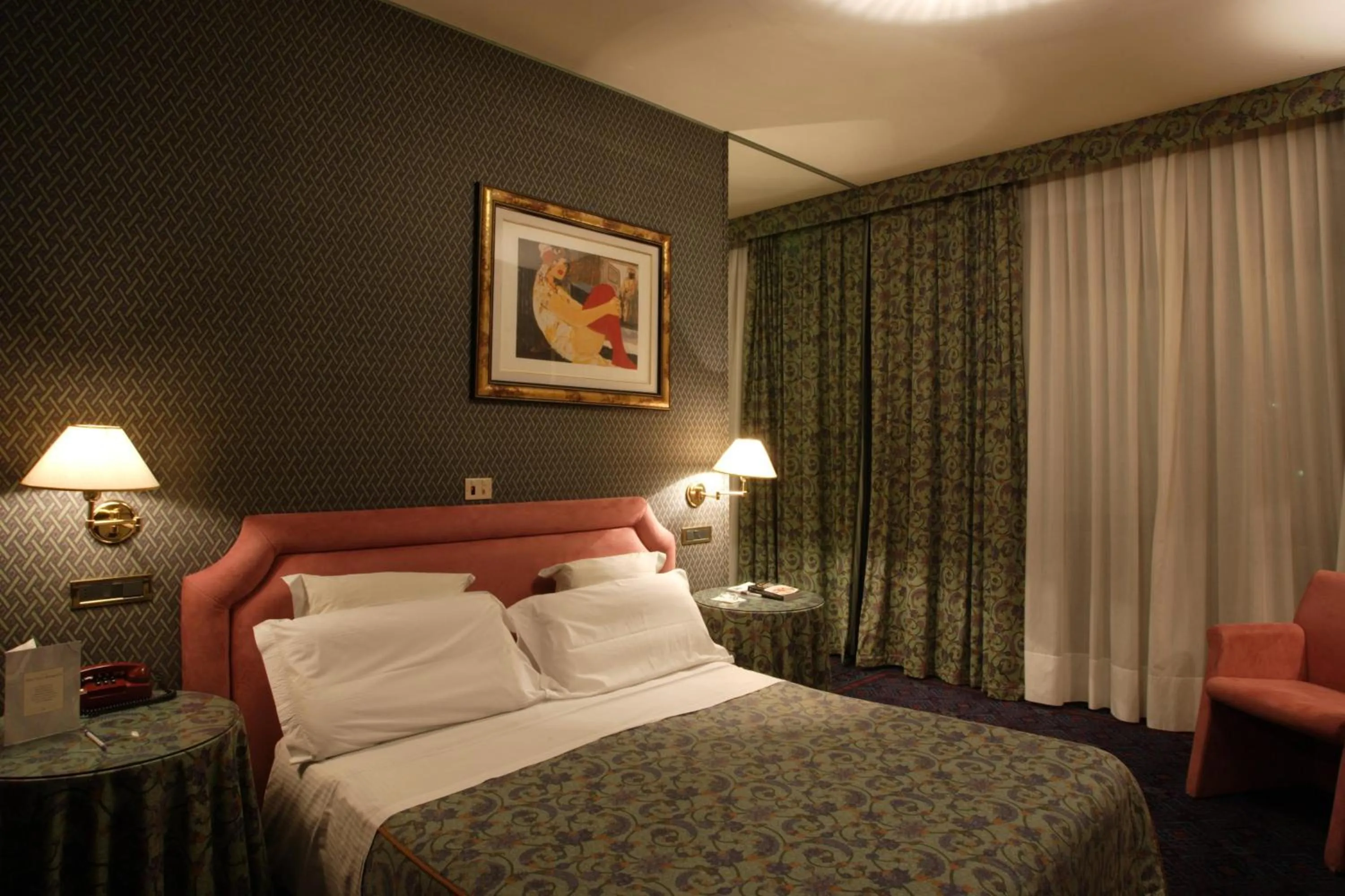 Bedroom, Bed in Hotel Tosco Romagnolo