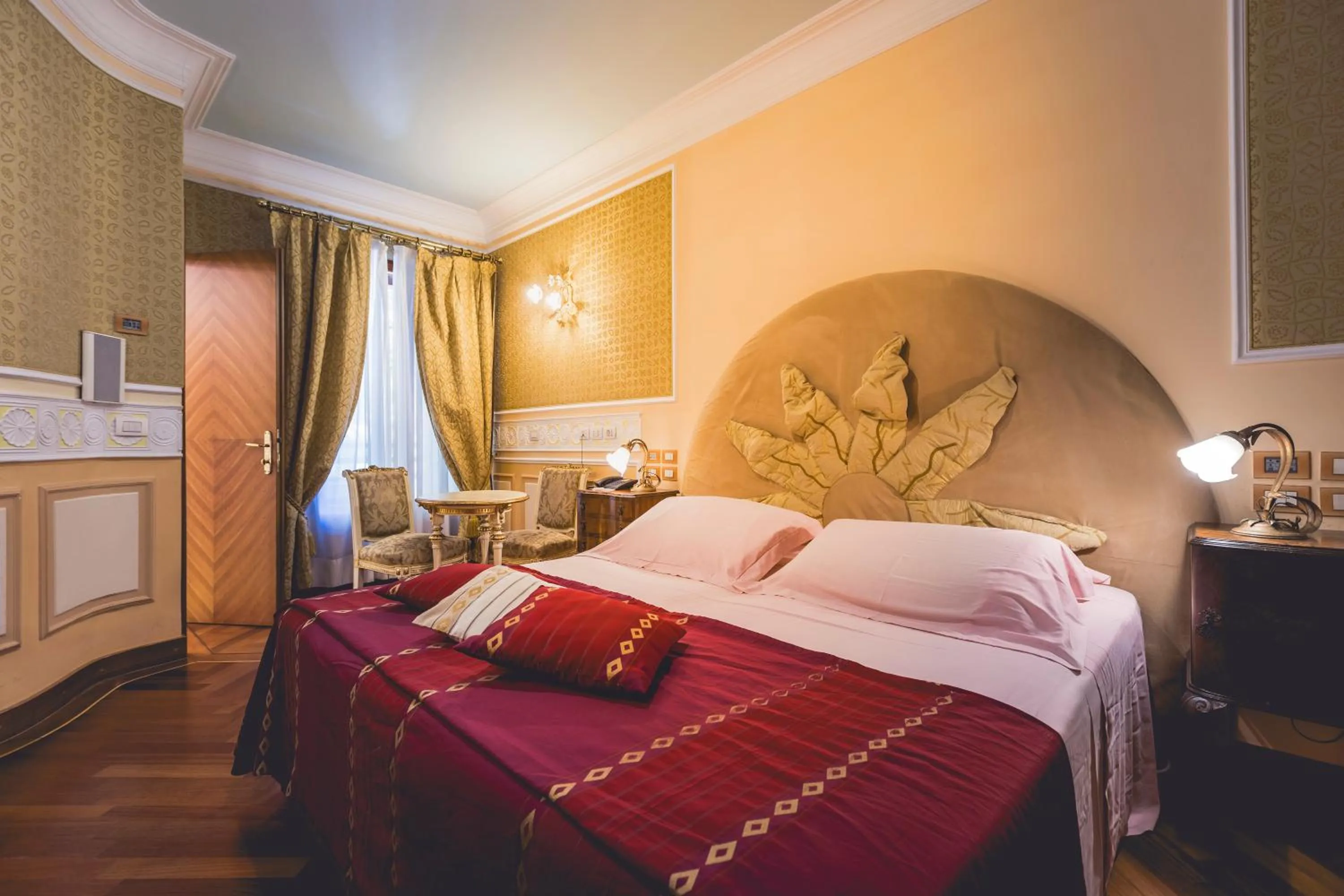 Bedroom, Bed in Hotel Tosco Romagnolo