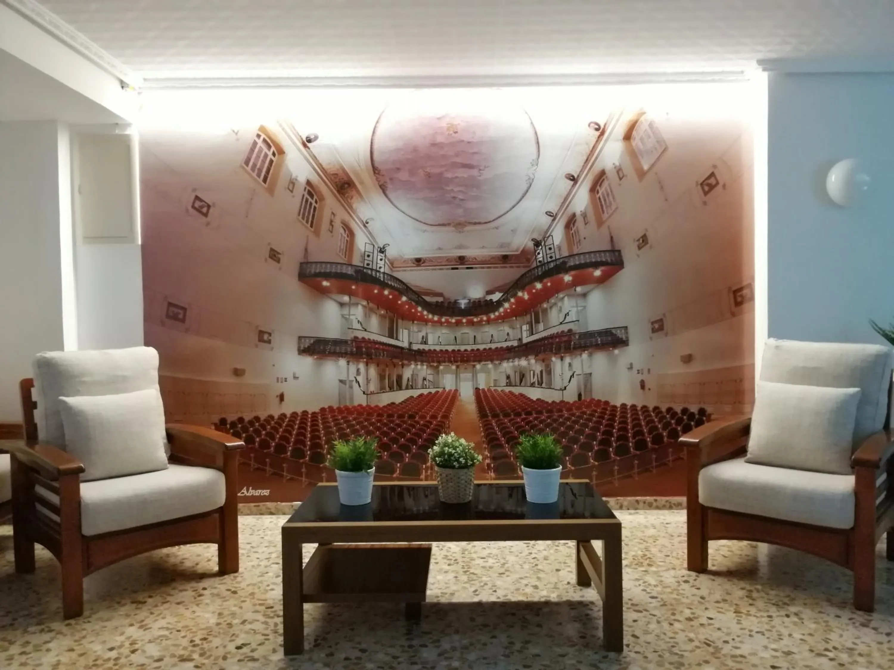 Living room in Hotel Los Angeles