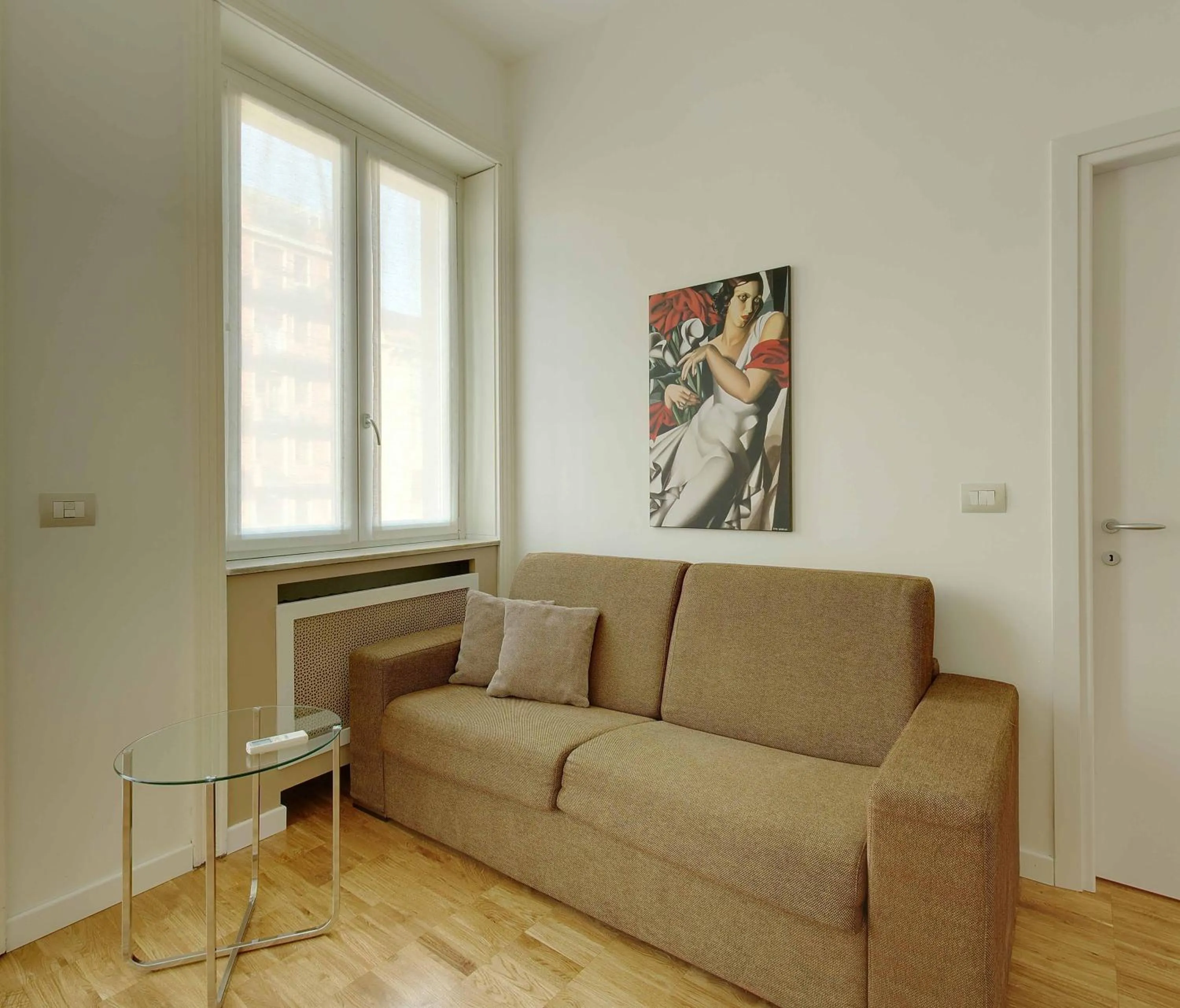 Living room in Milan Apartment Rental
