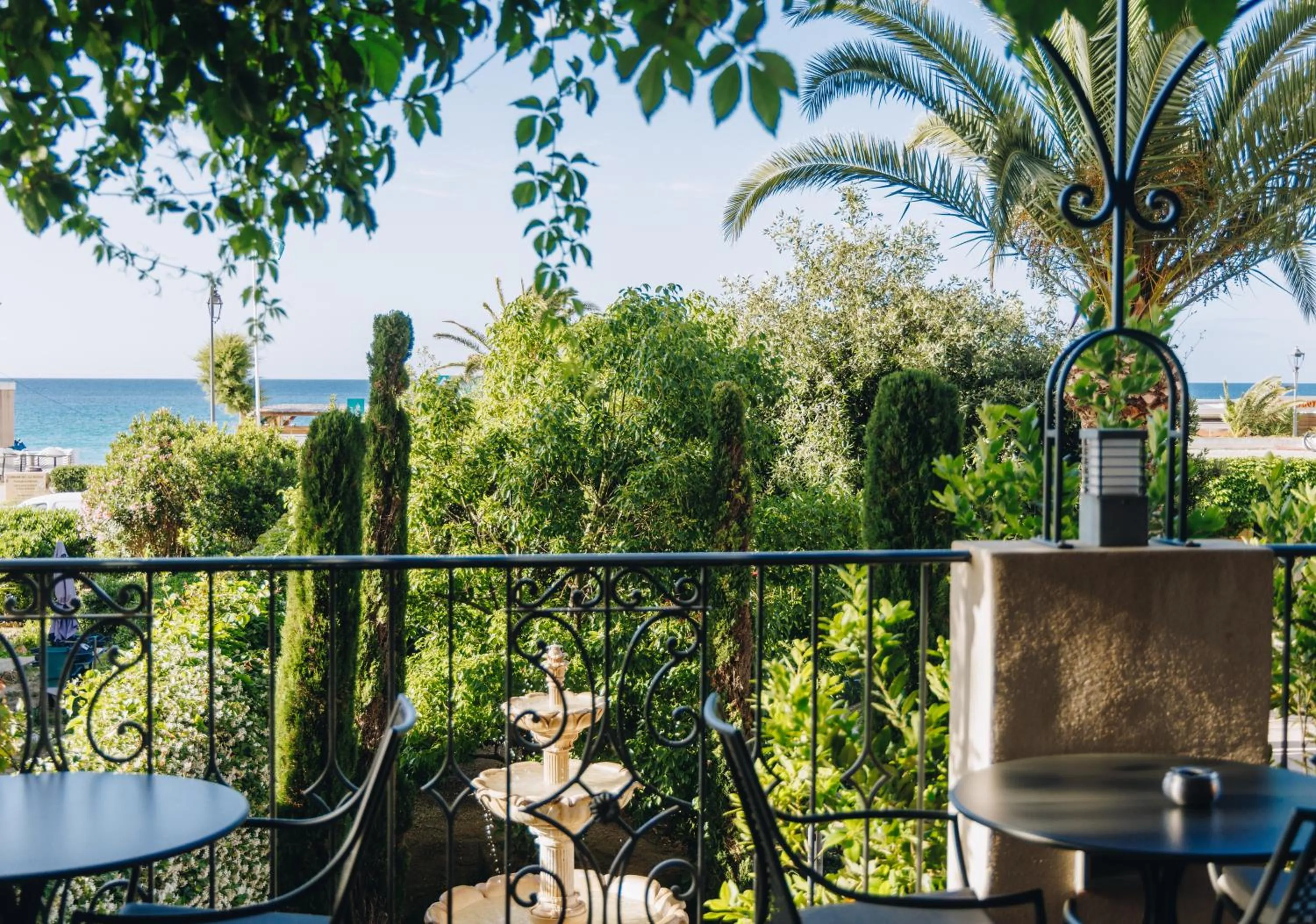 Balcony/Terrace in Hôtel Liberata & Spa