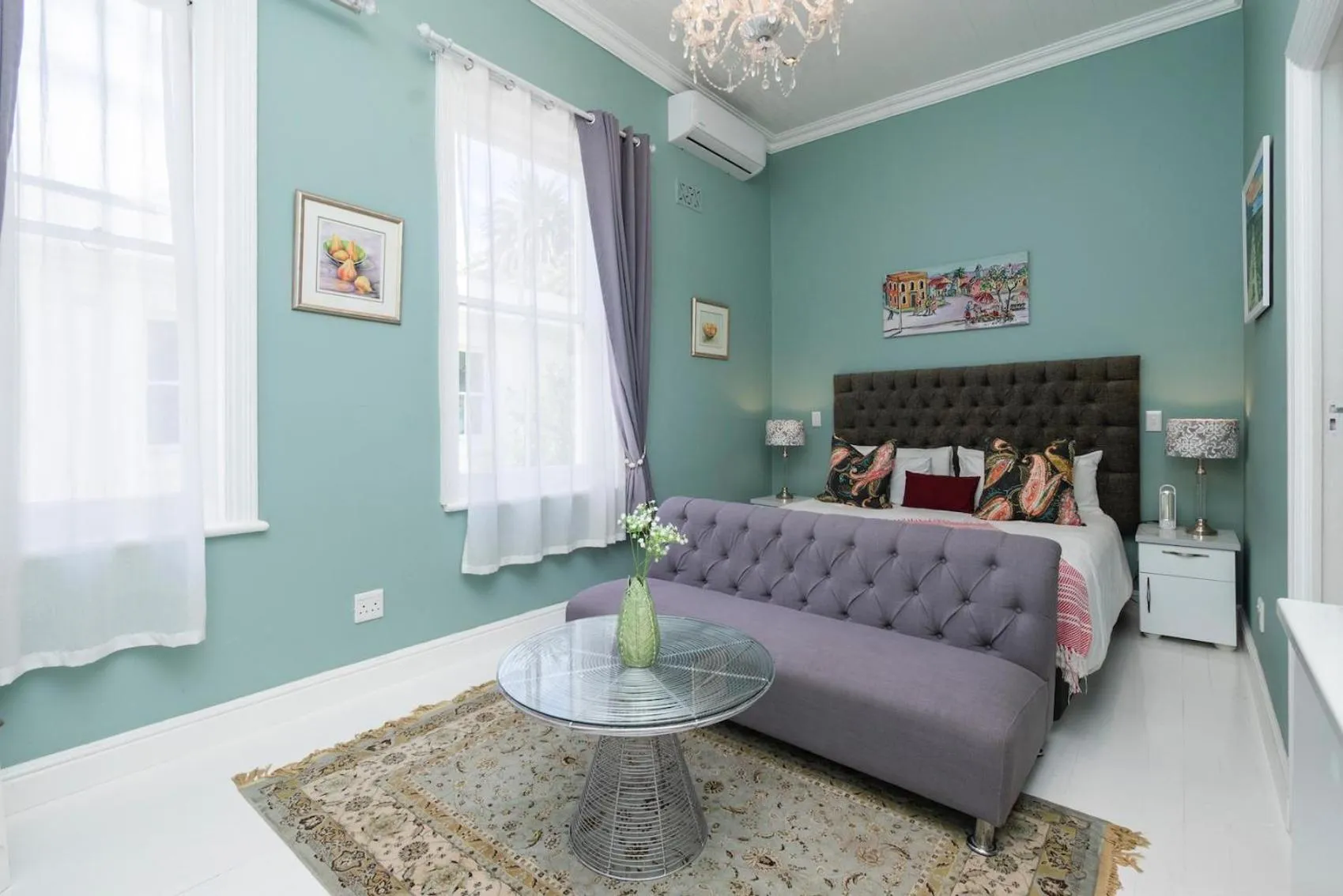 Bed in The Willets Boutique Hotel