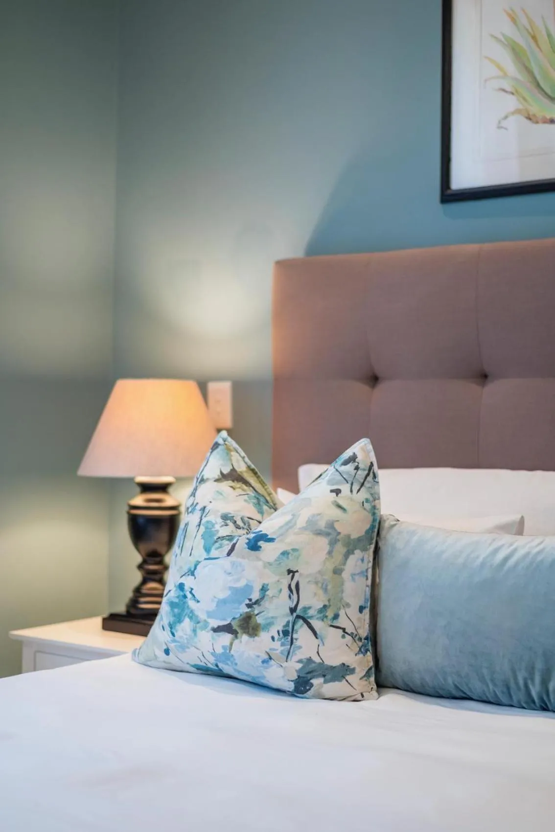 Bed in The Willets Boutique Hotel