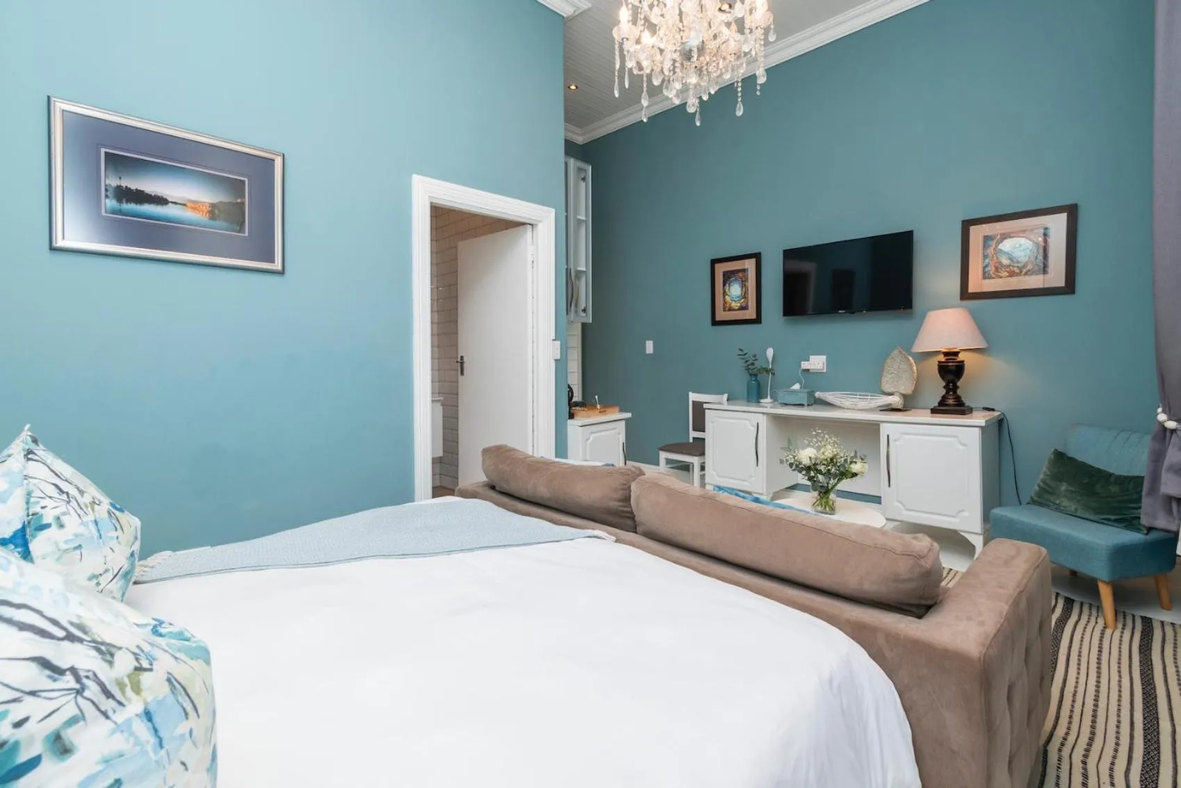 Bed in The Willets Boutique Hotel in Simon's Town