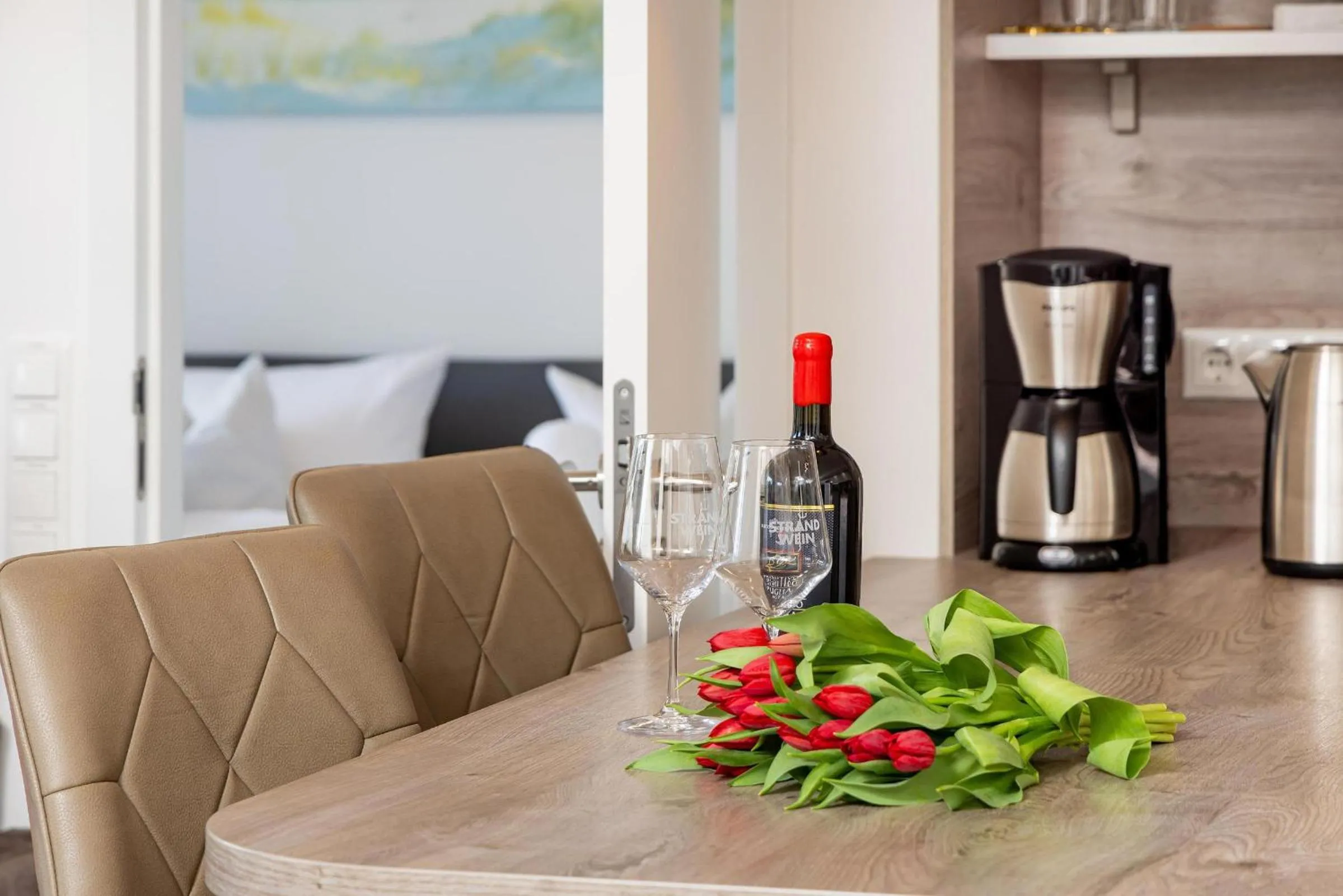 Prora - Apartment mit Meerblick und Strandkorb am Strand - Dünenblick