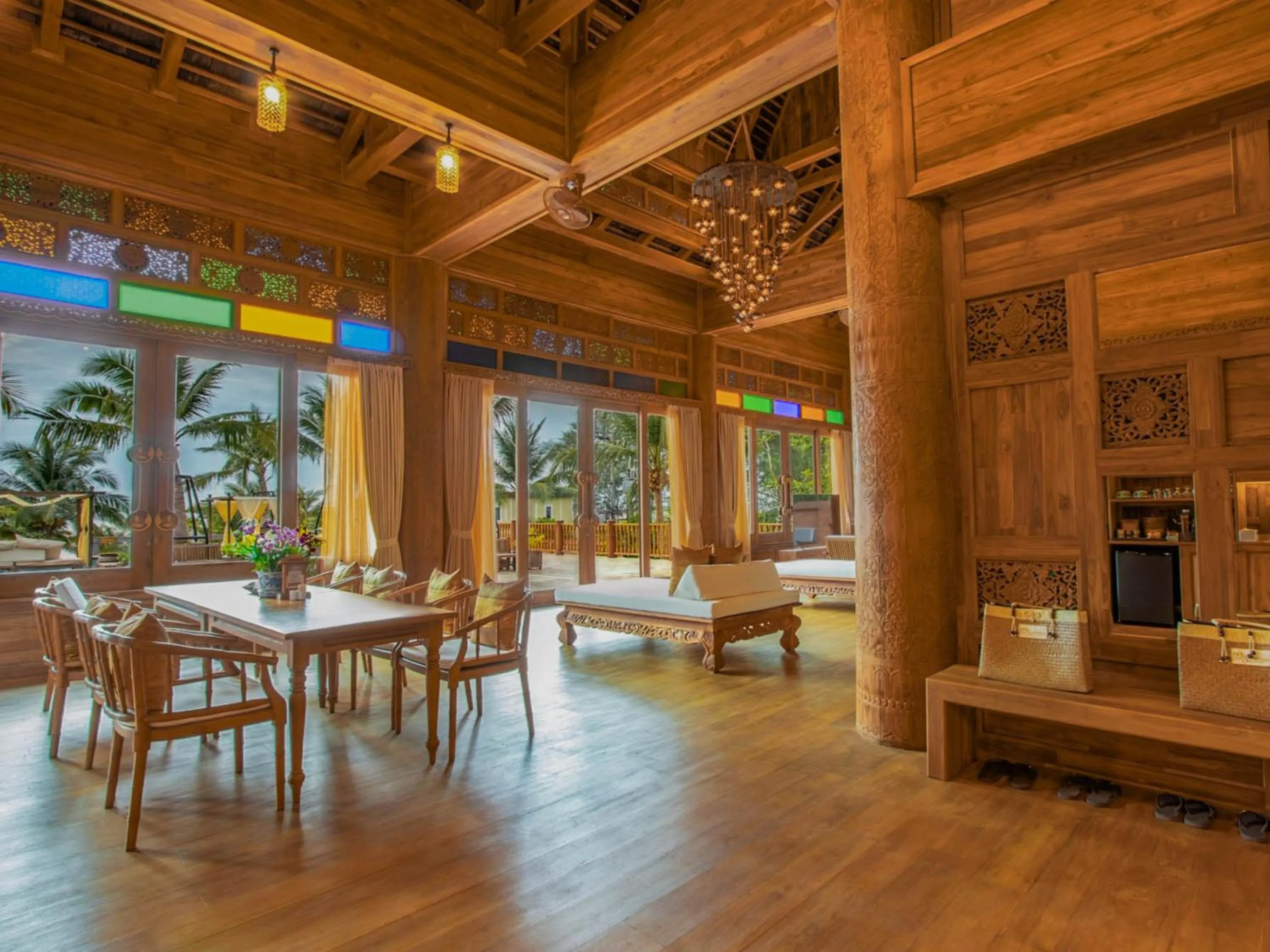 Living room in Santhiya Phuket Natai Resort & Spa