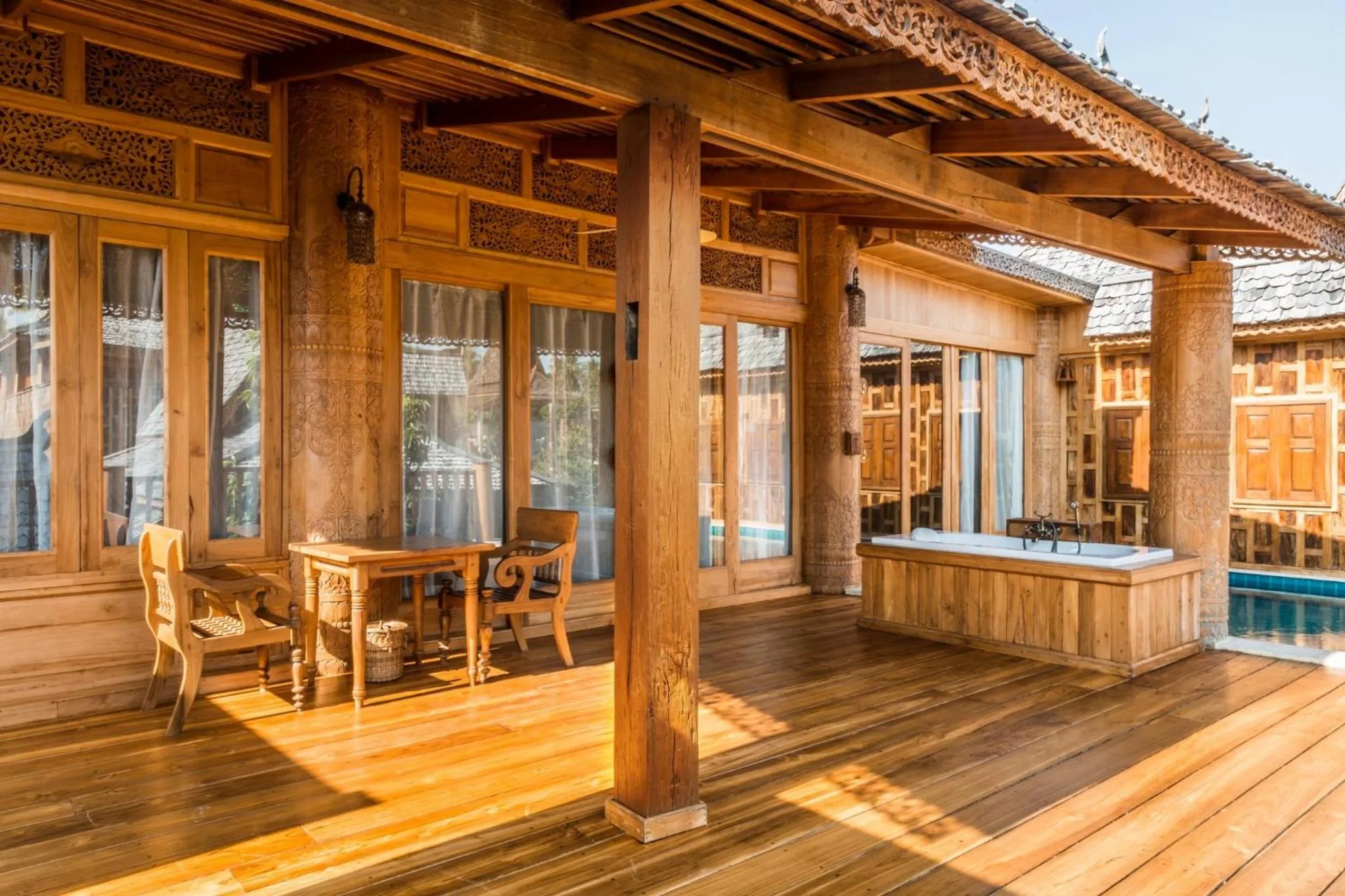 Balcony/Terrace in Santhiya Phuket Natai Resort & Spa