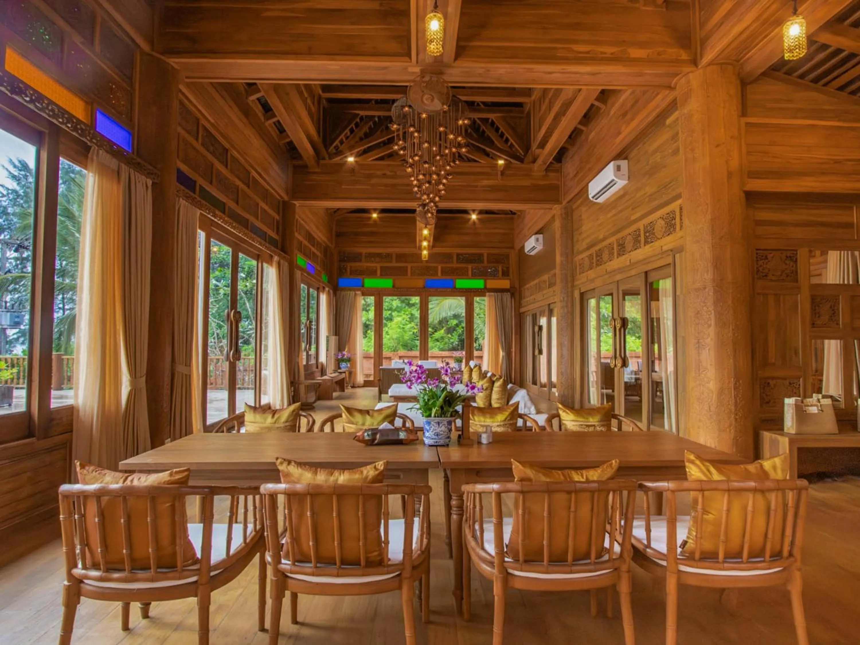 Living room in Santhiya Phuket Natai Resort & Spa