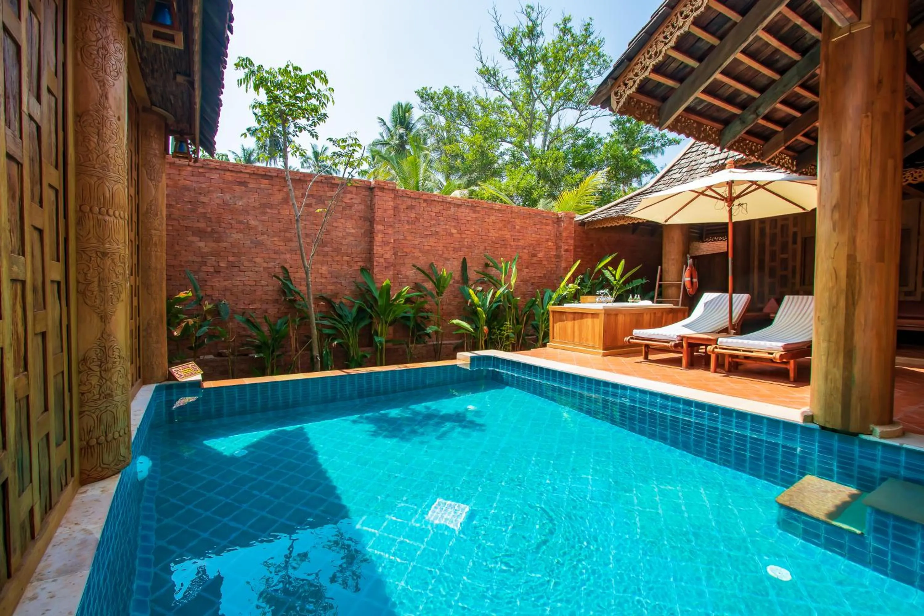 Pool view in Santhiya Phuket Natai Resort & Spa