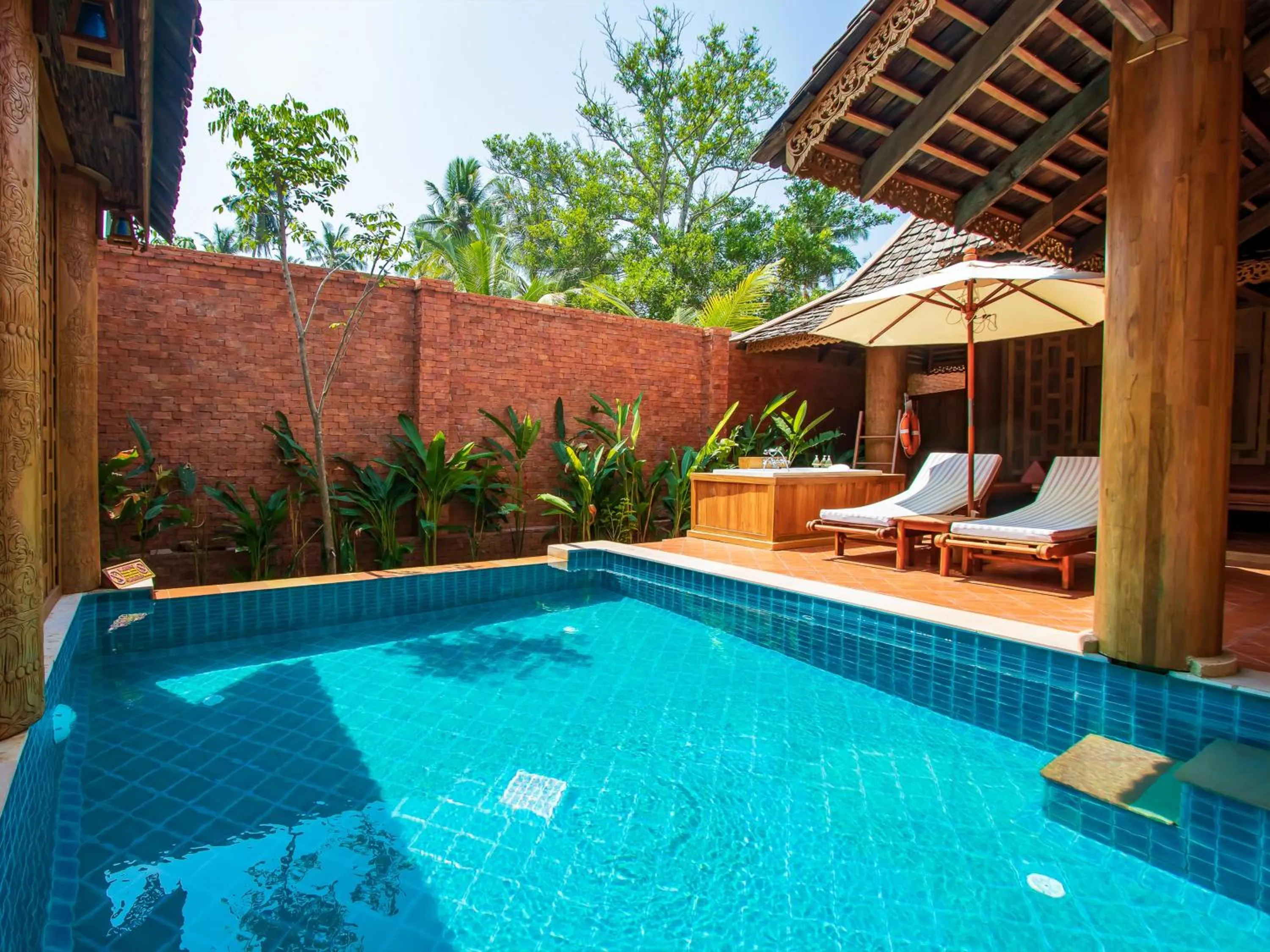 Patio in Santhiya Phuket Natai Resort & Spa