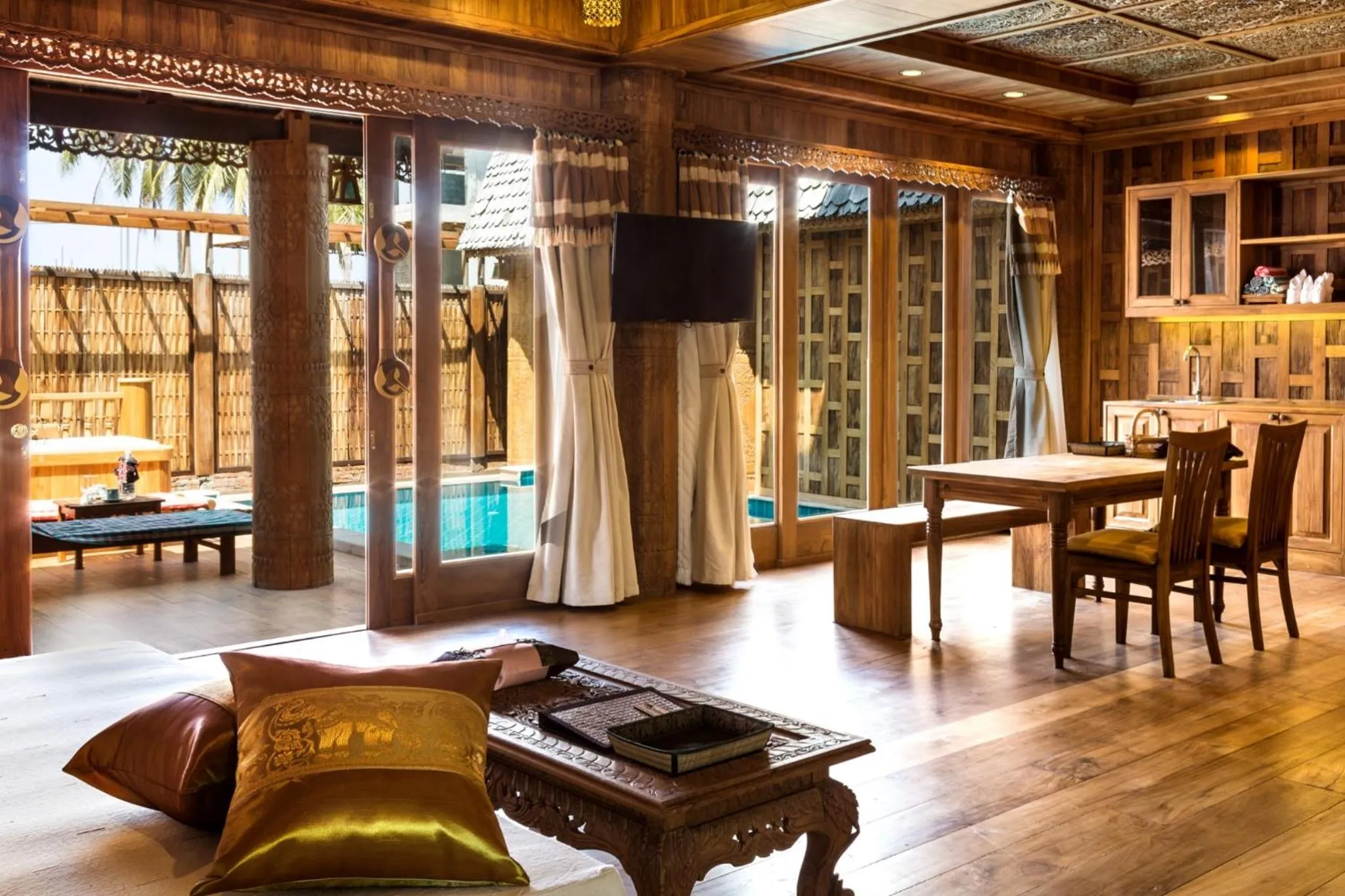 TV and multimedia in Santhiya Phuket Natai Resort & Spa