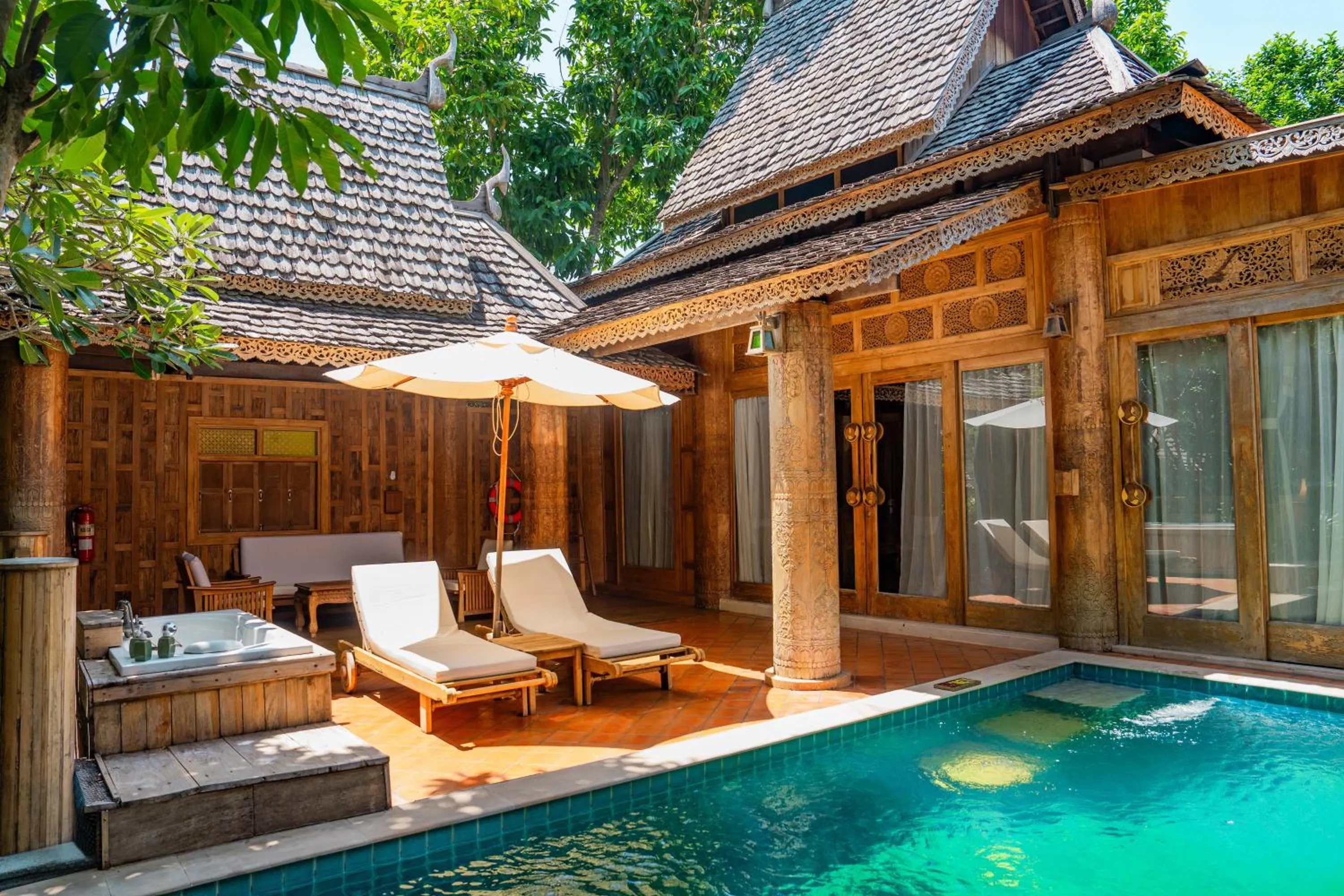 Swimming pool in Santhiya Phuket Natai Resort & Spa