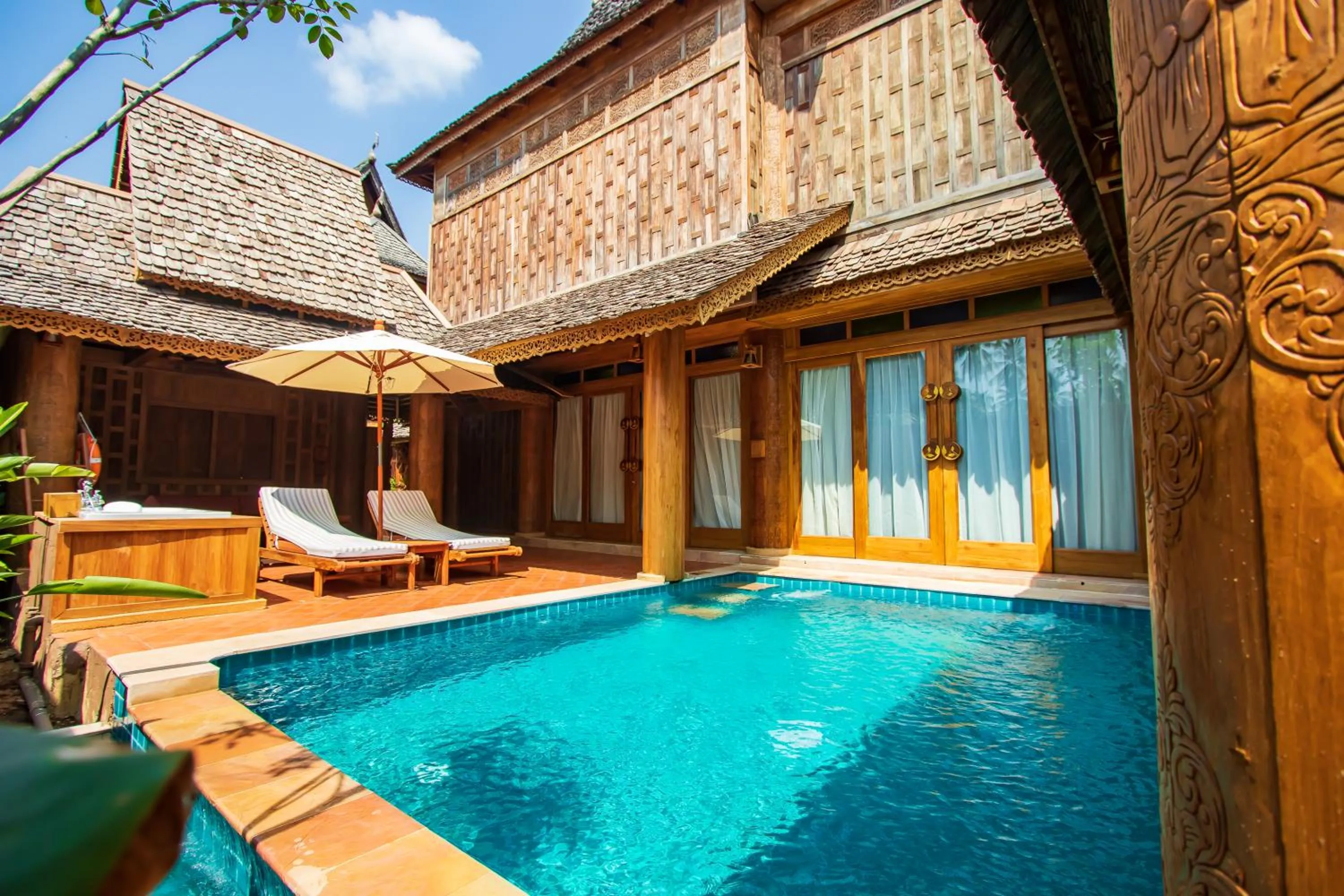 Swimming pool in Santhiya Phuket Natai Resort & Spa