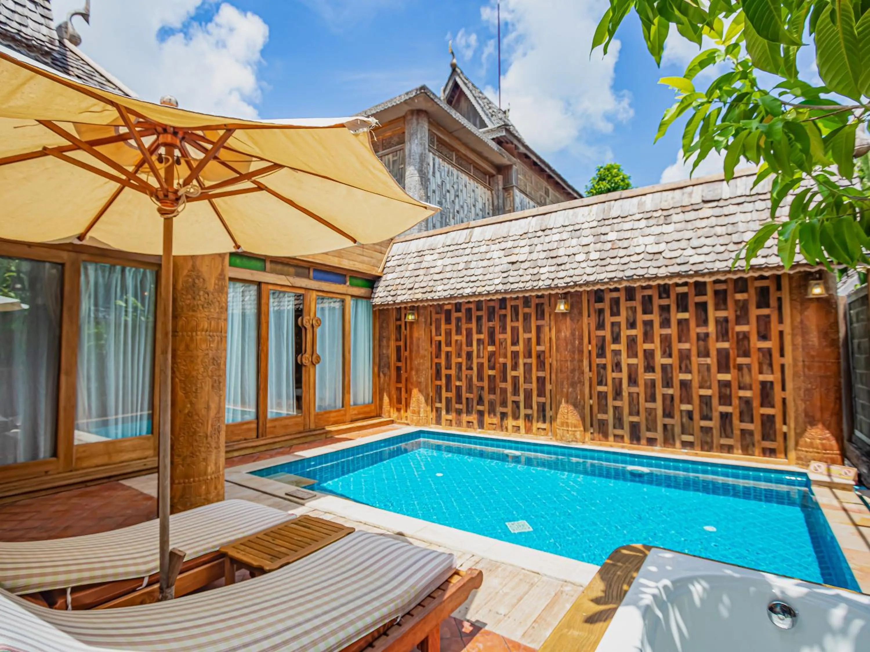 Patio in Santhiya Phuket Natai Resort & Spa