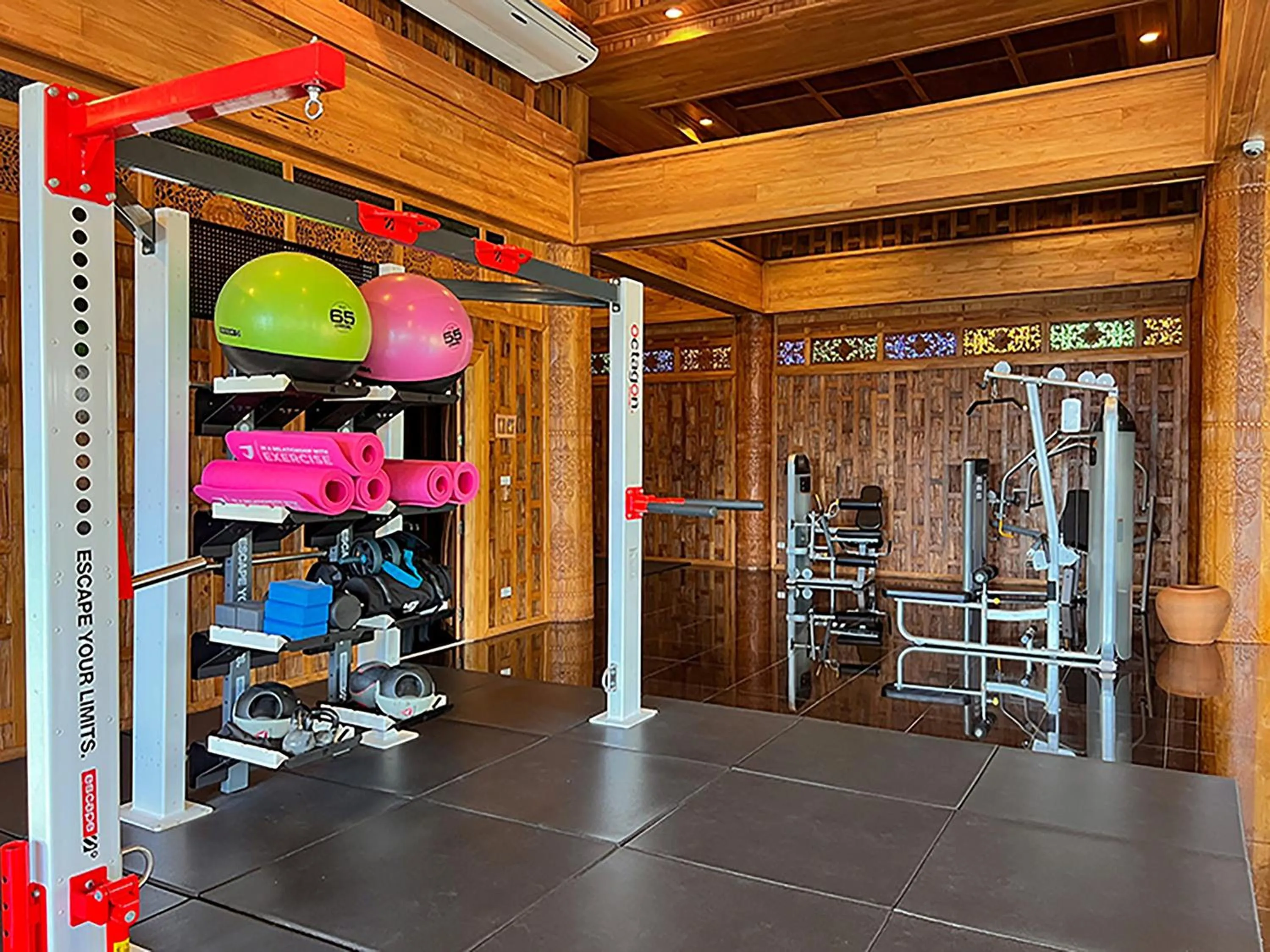 Fitness centre/facilities in Santhiya Phuket Natai Resort & Spa