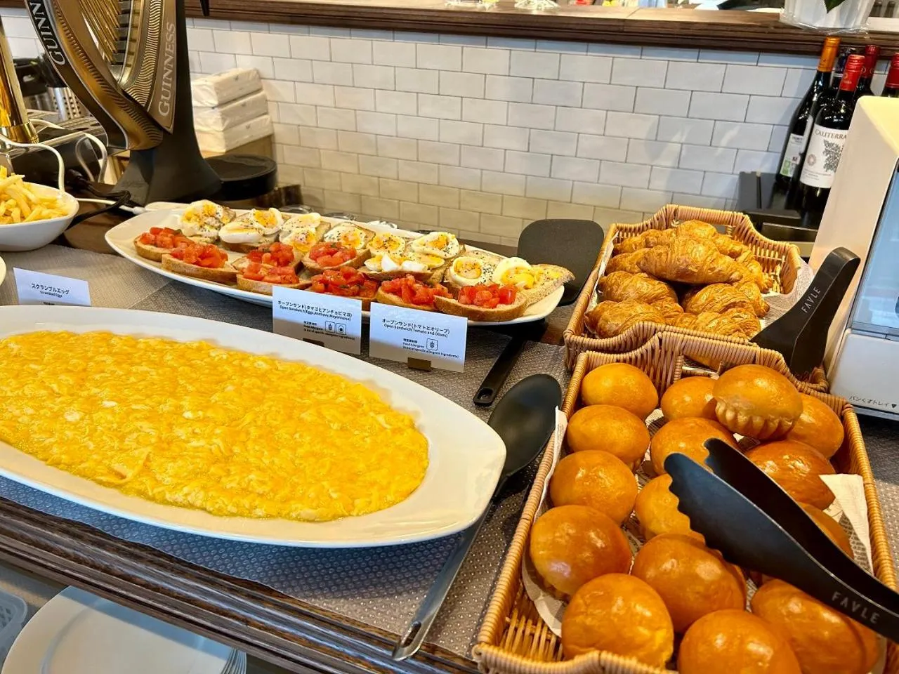 Breakfast in Henn na Hotel Kyoto Hachijoguchi