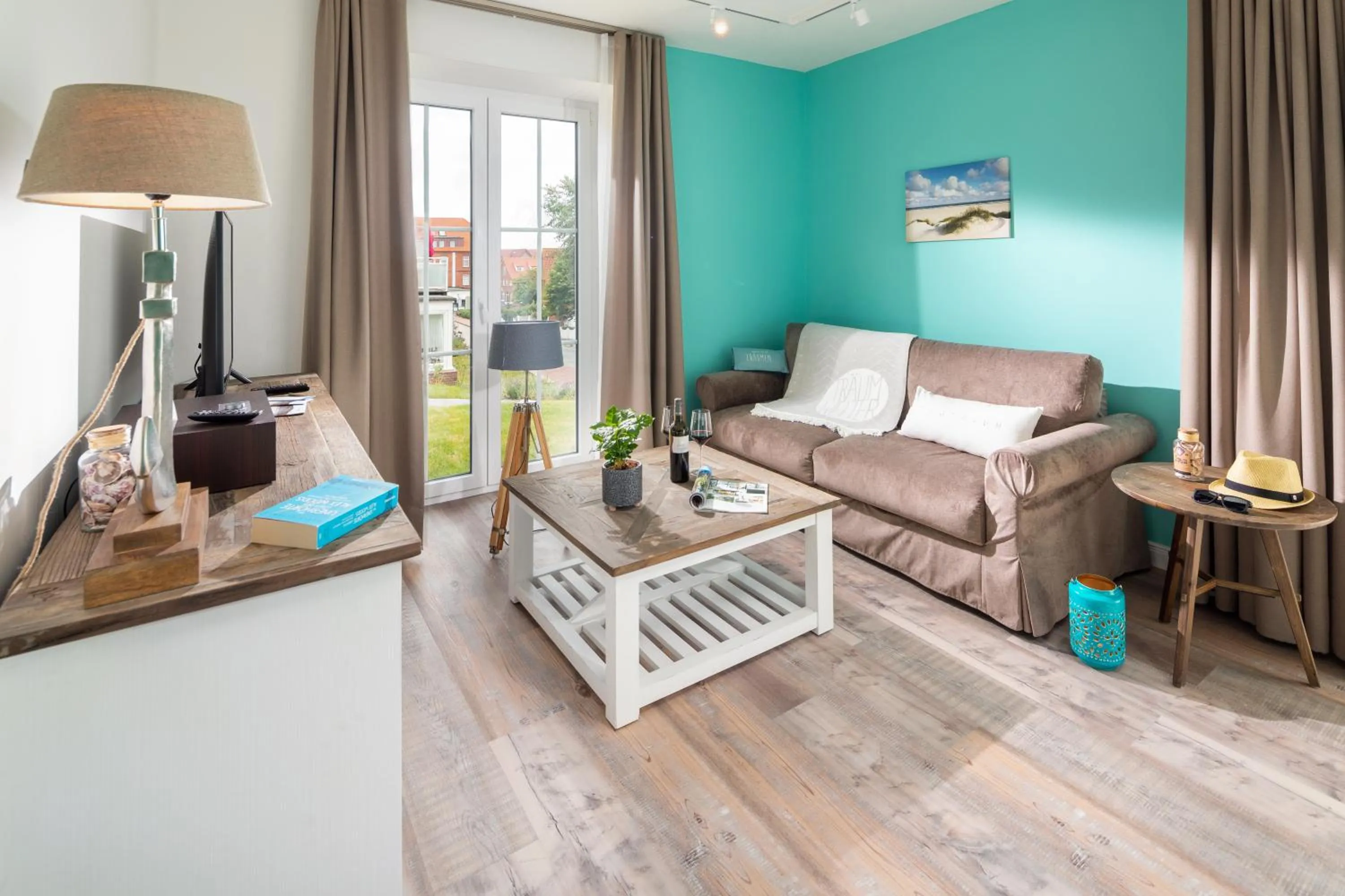 Living room in Heimathafen Juist