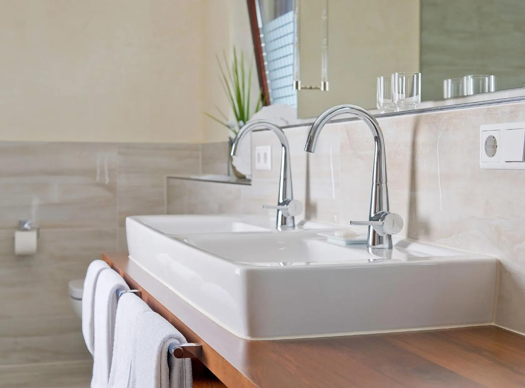 Bathroom in Hotel Heinzler am See