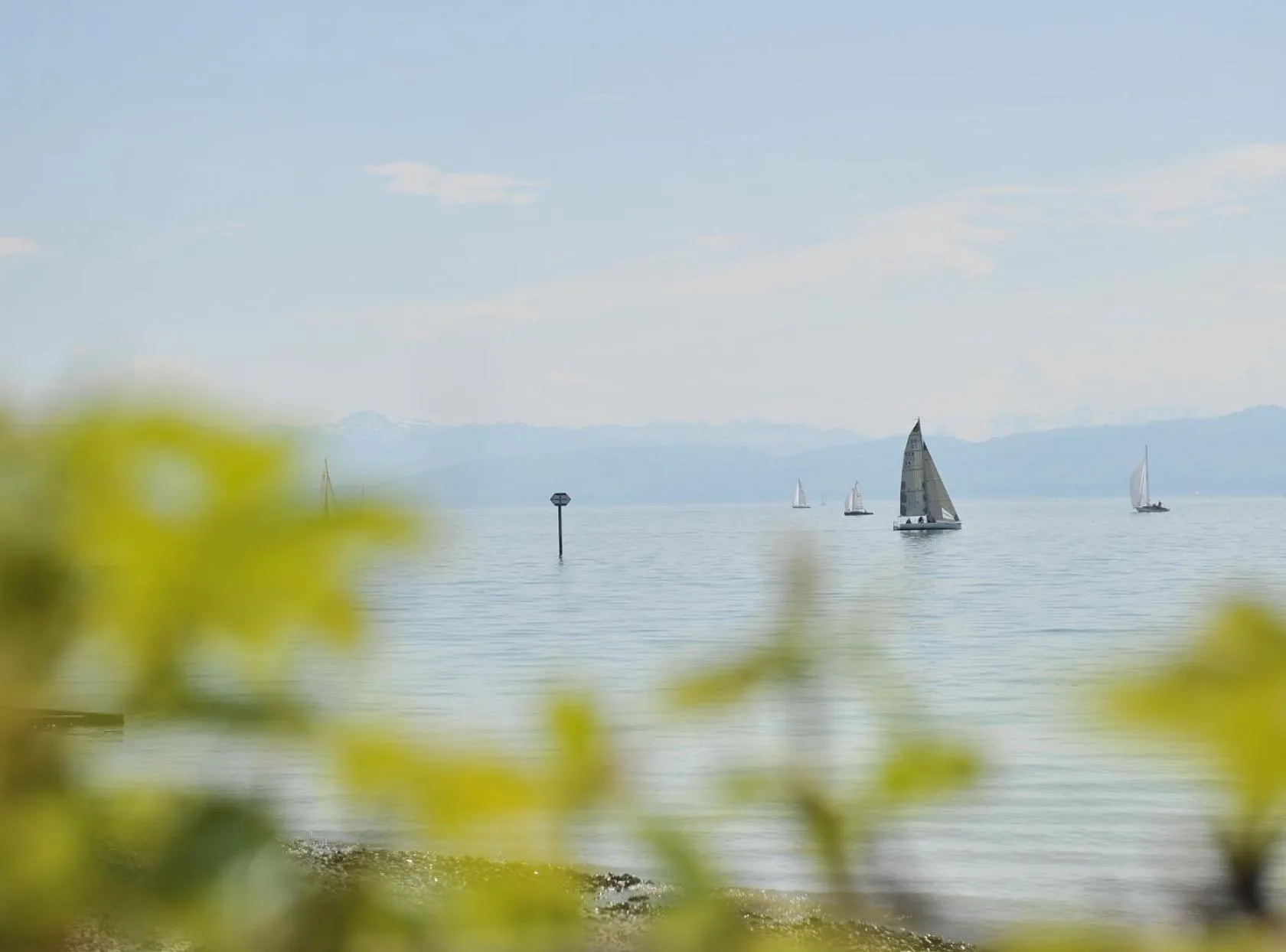 Lake view in Hotel Heinzler am See