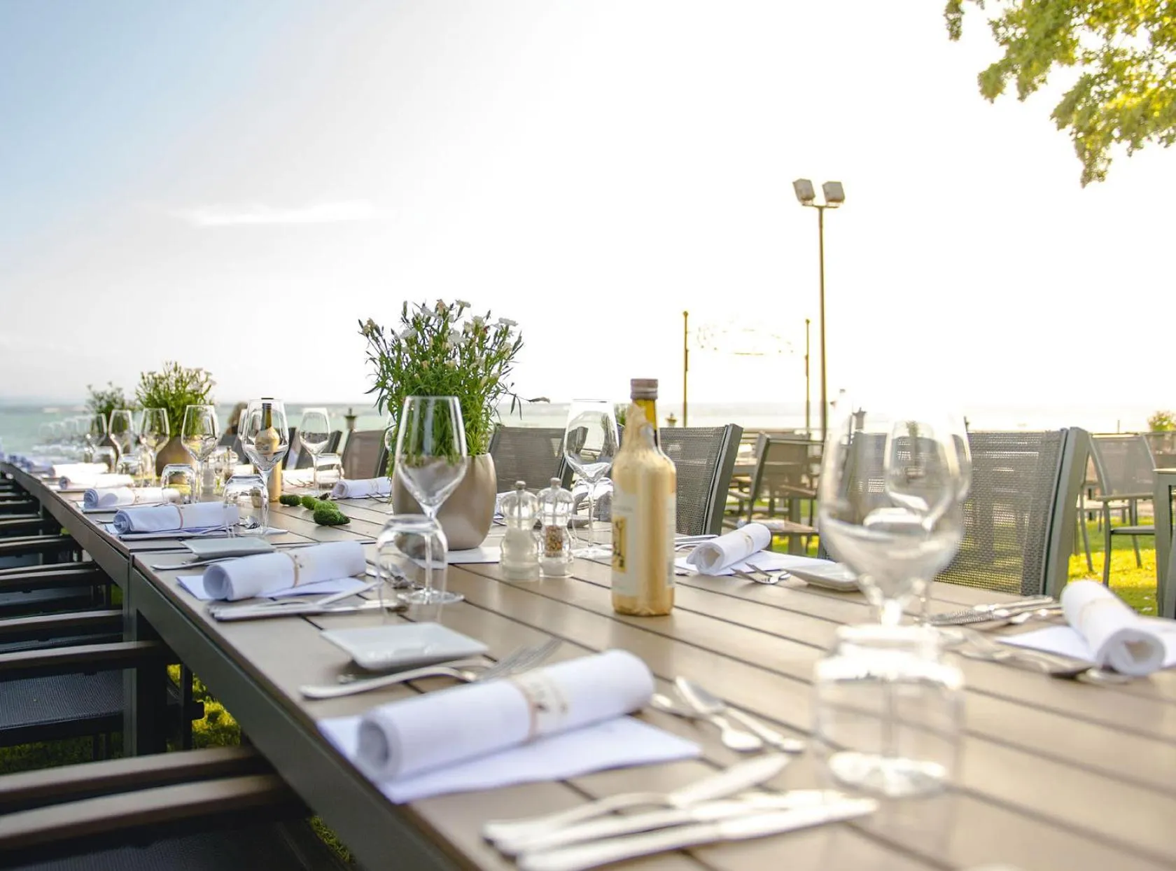 Restaurant/places to eat in Hotel Heinzler am See