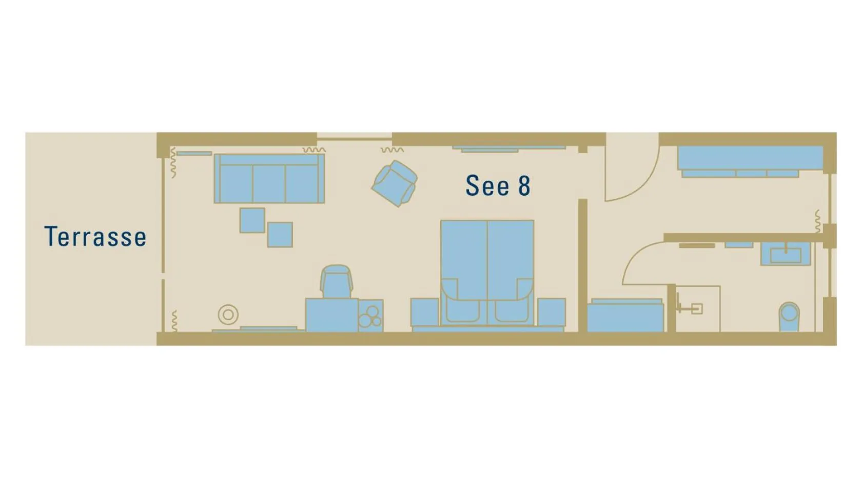 Floor plan in Hotel Heinzler am See