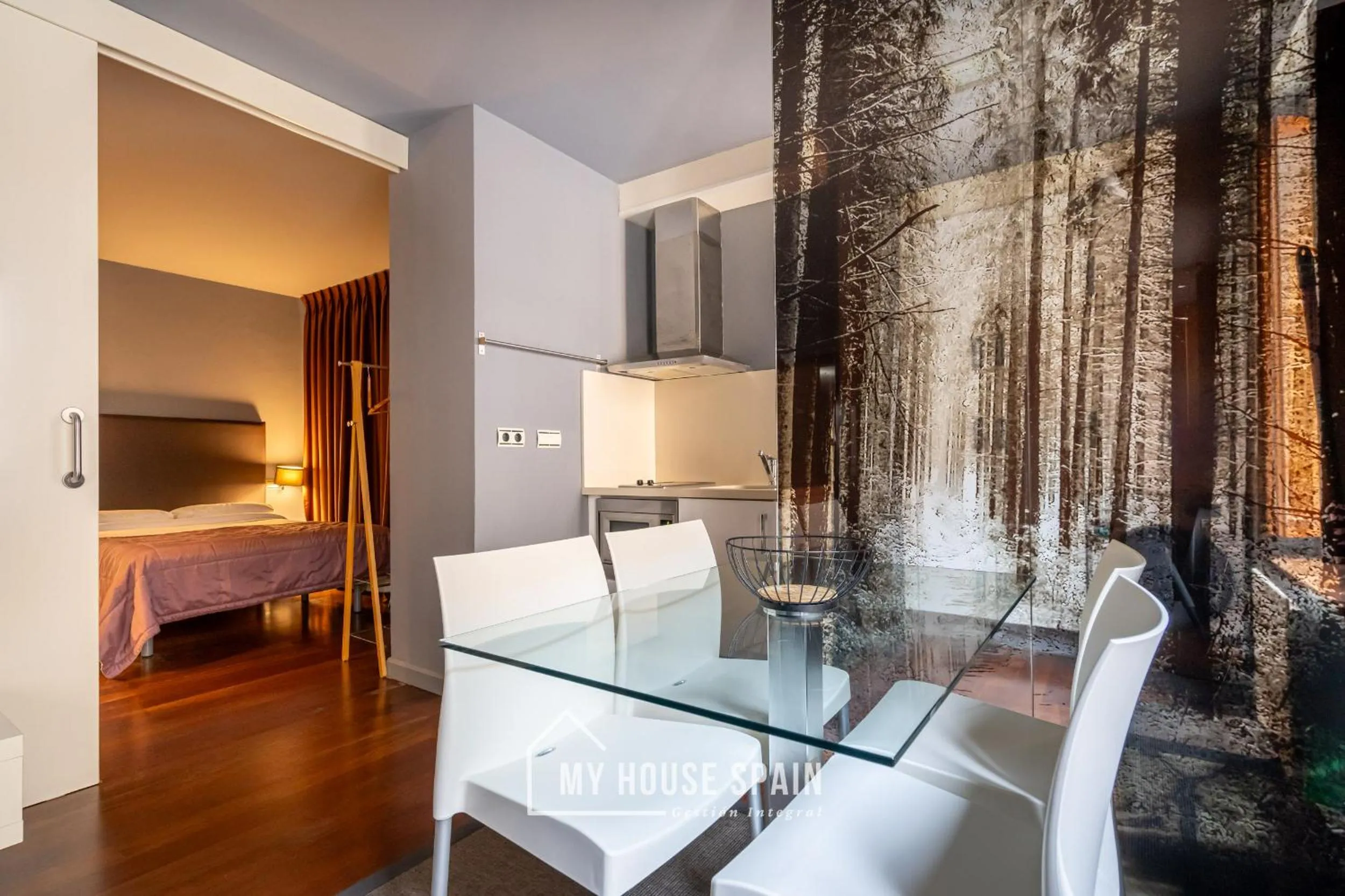 Bed in MyHouseSpain - Apartamentos Moros 41