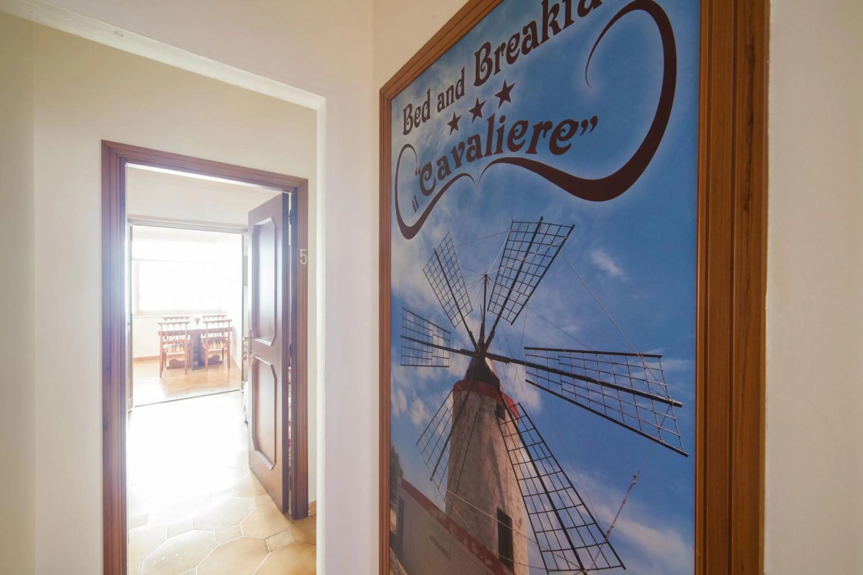 Decorative detail in Il Cavaliere