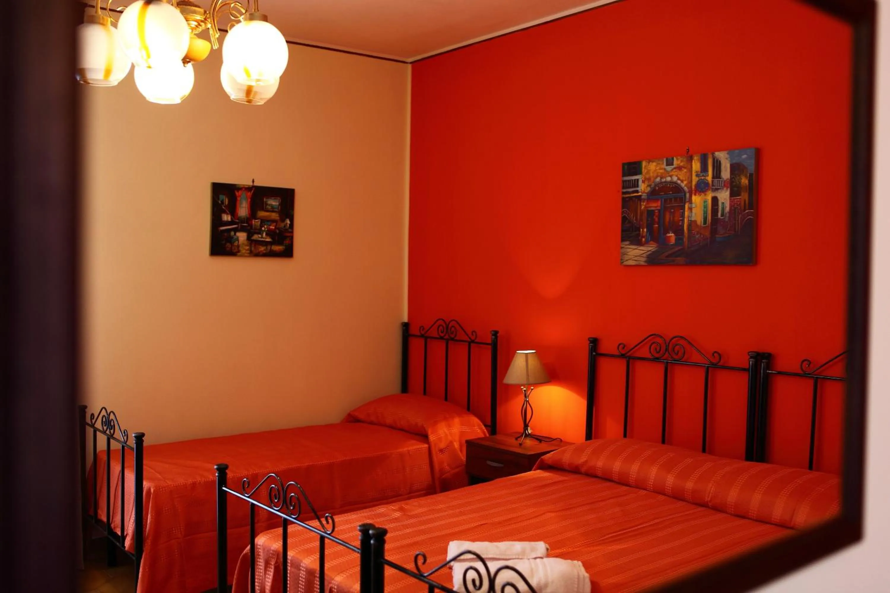 Decorative detail, Bed in Il Cavaliere