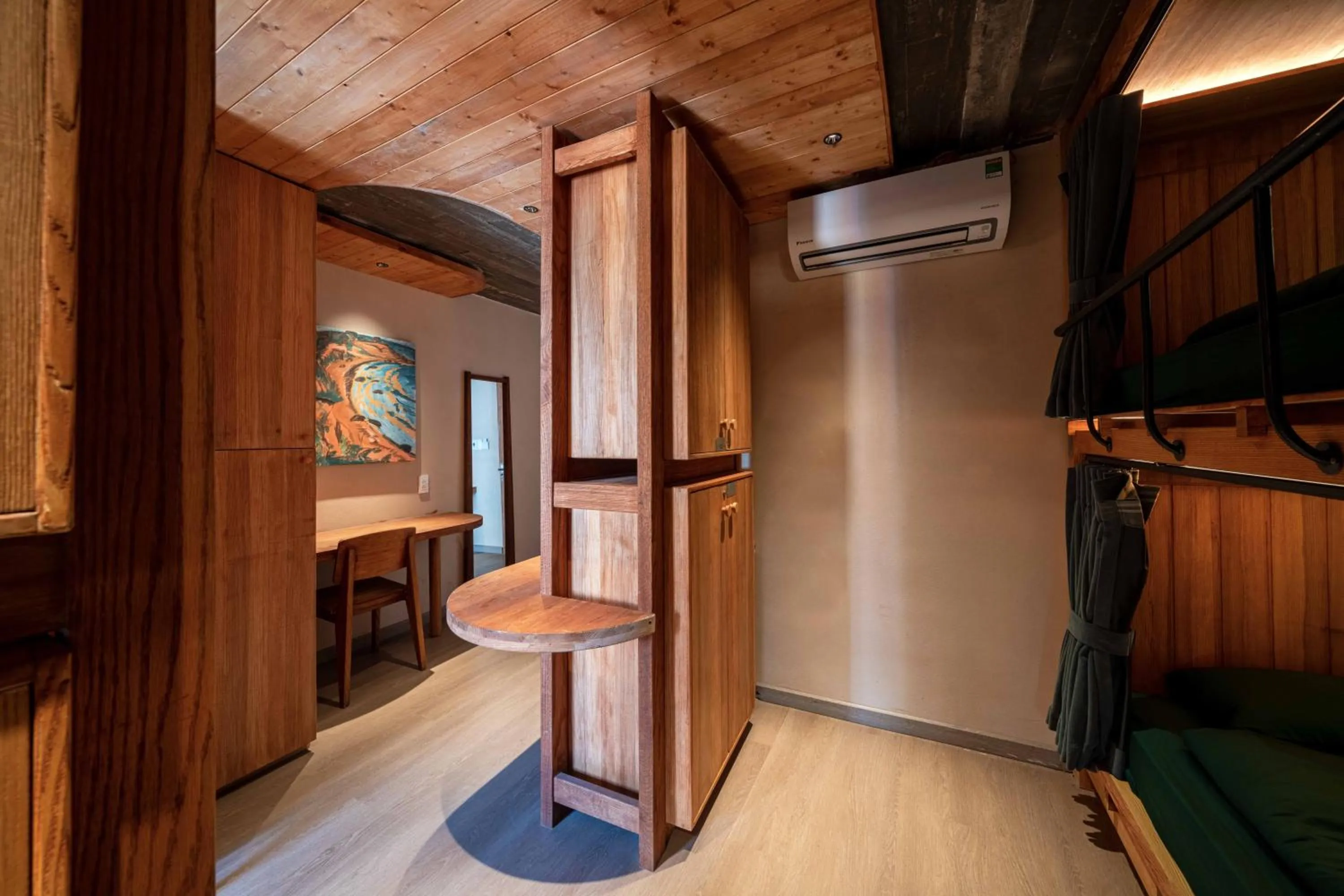 Seating area, Bed in The Memory Danang Boutique