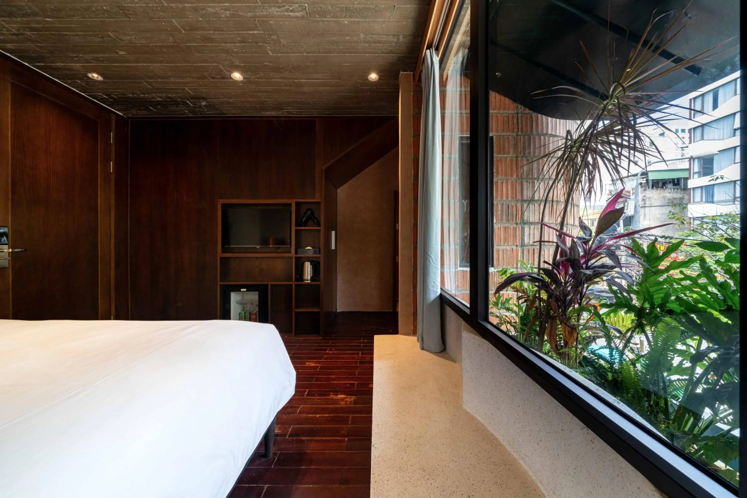 View (from property/room), Bed in The Memory Danang Boutique