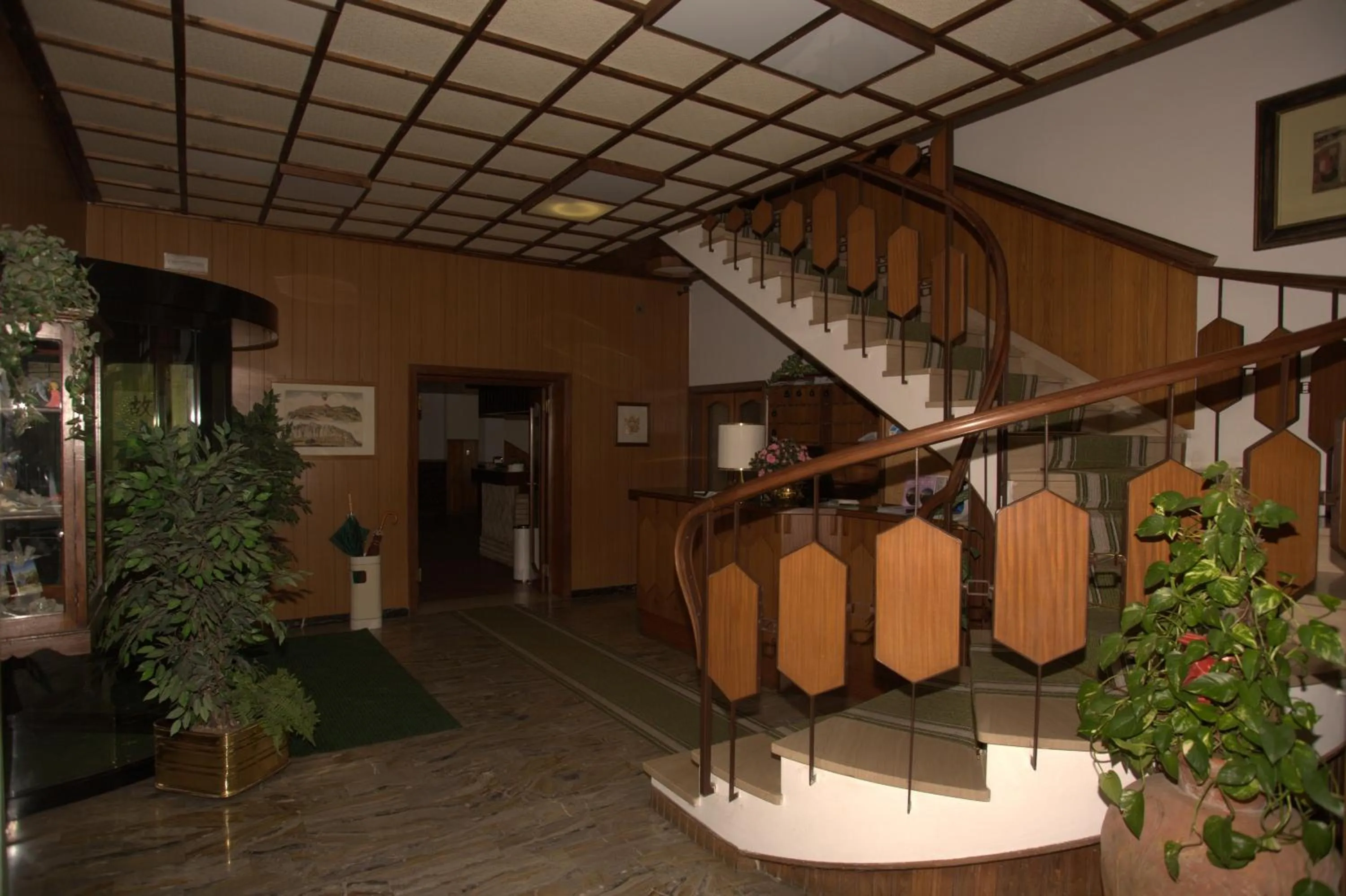 Decorative detail in Hotel Quercia Antica