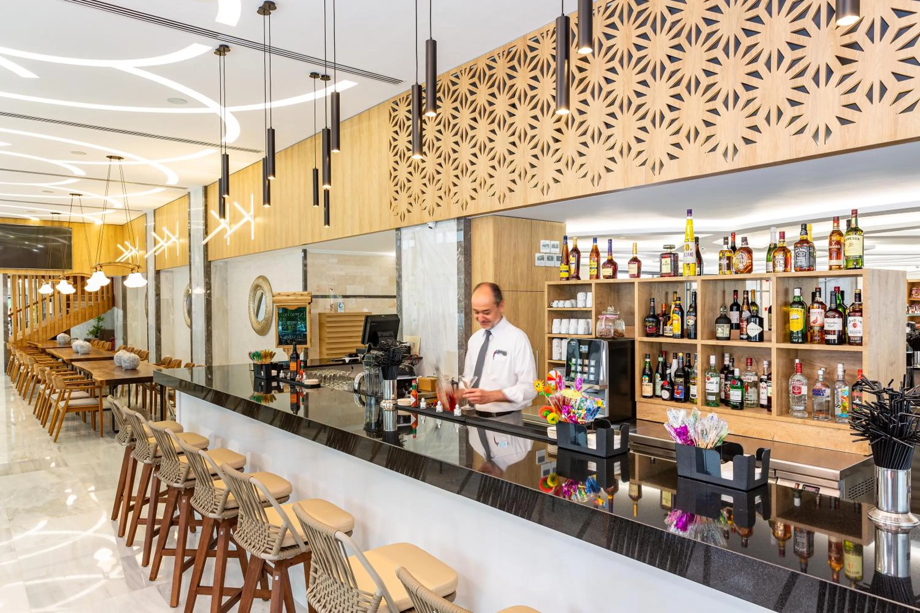 Lounge or bar in Rhodos Horizon City-Adults Only