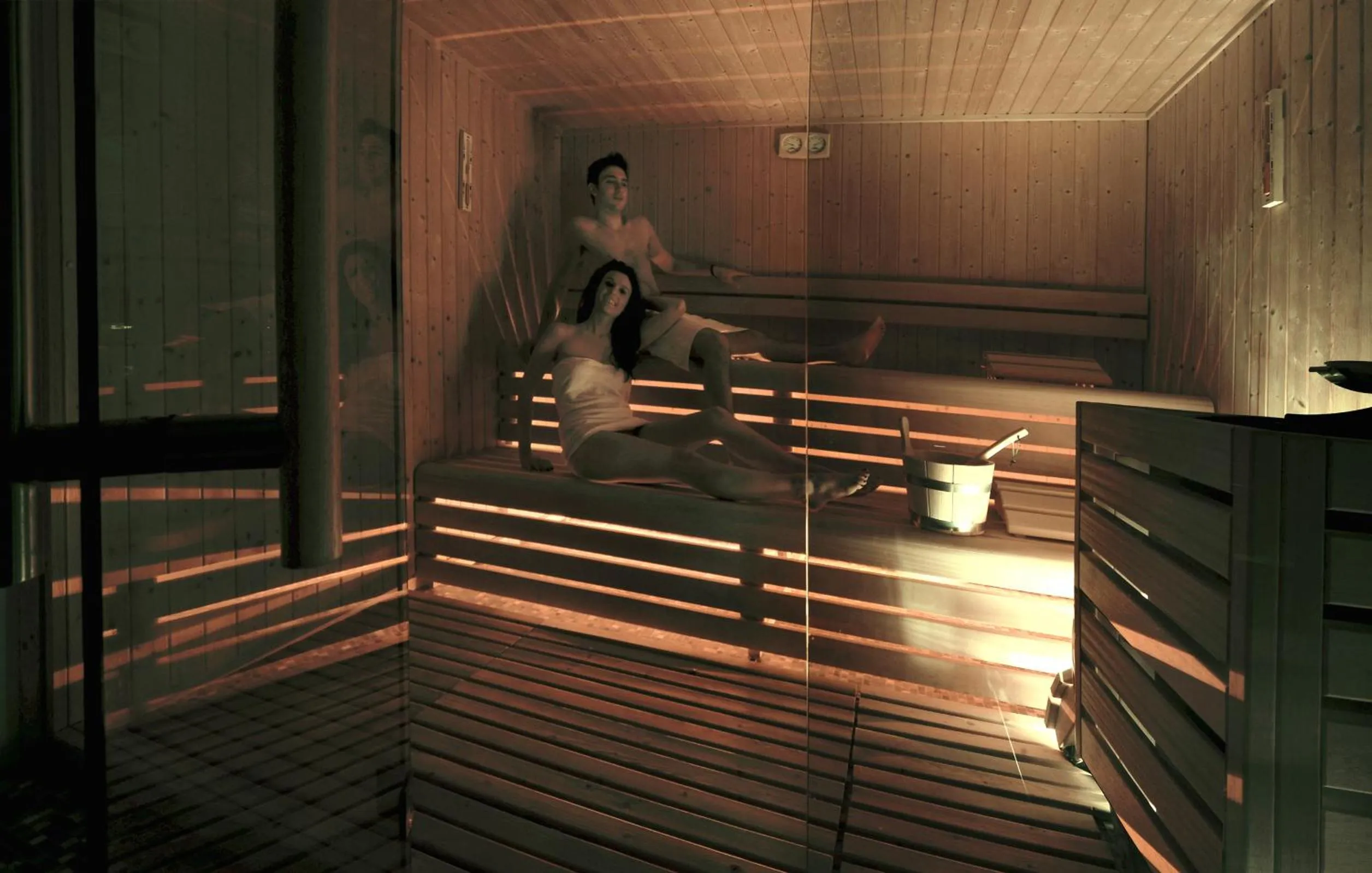 People in Hotel Aurora Terme