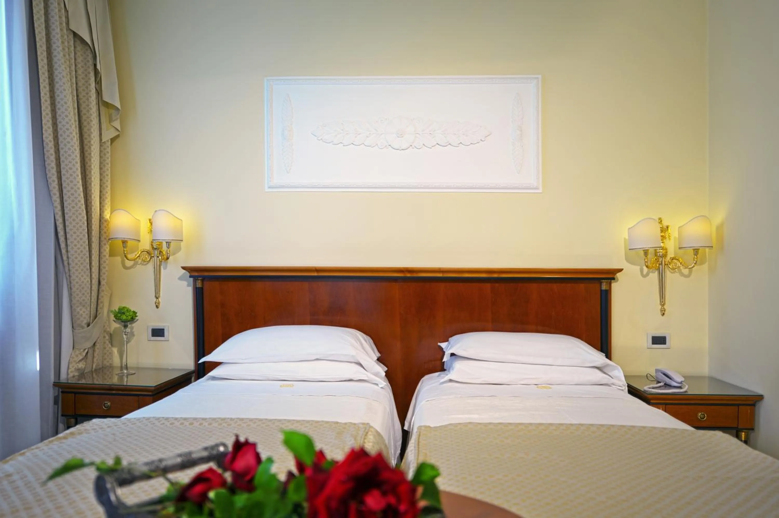 Bed in Hotel Aurora Terme