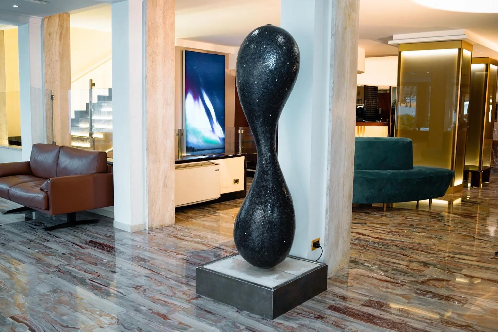 Lobby or reception in Hotel Aurora Terme