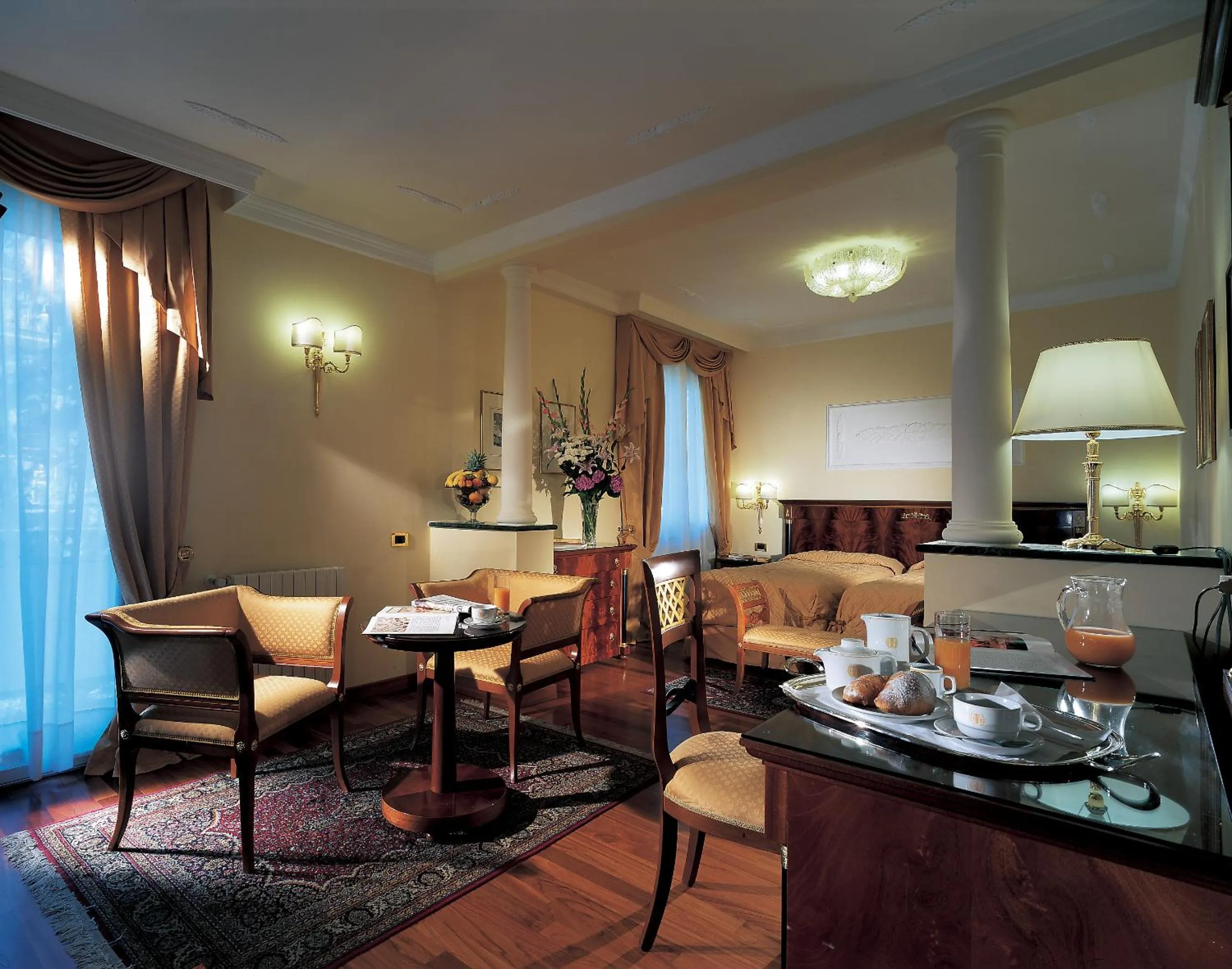 Living room in Hotel Aurora Terme