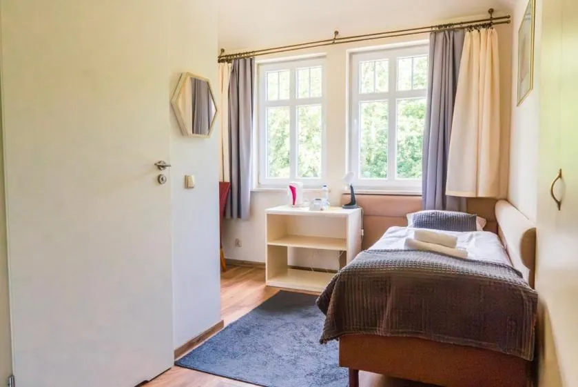 Bed in Villa Lessing