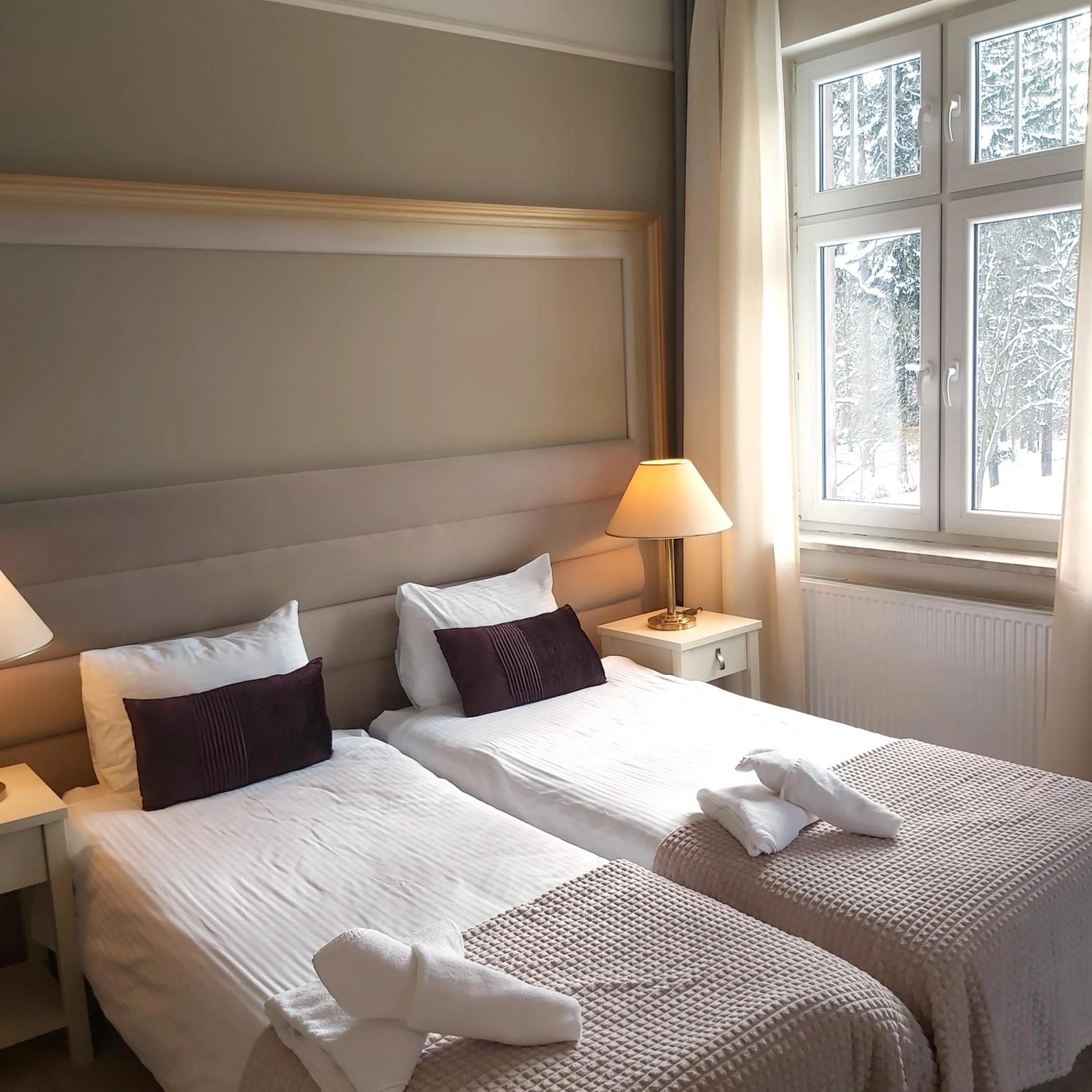 Photo of the whole room, Bed in Villa Lessing