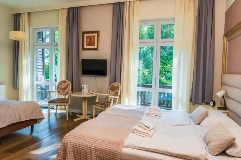 Bed in Villa Lessing