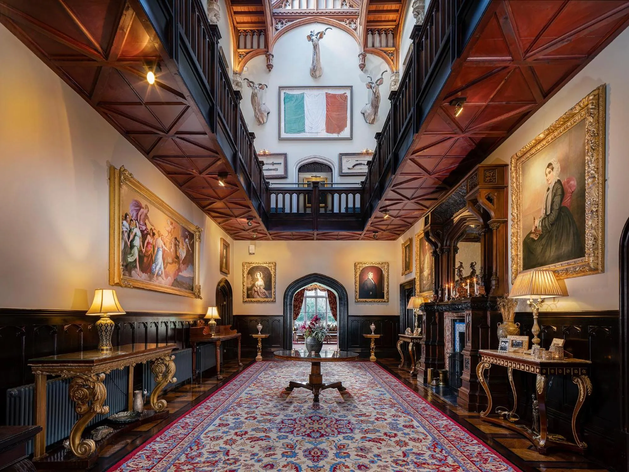 Lobby or reception in Markree Castle