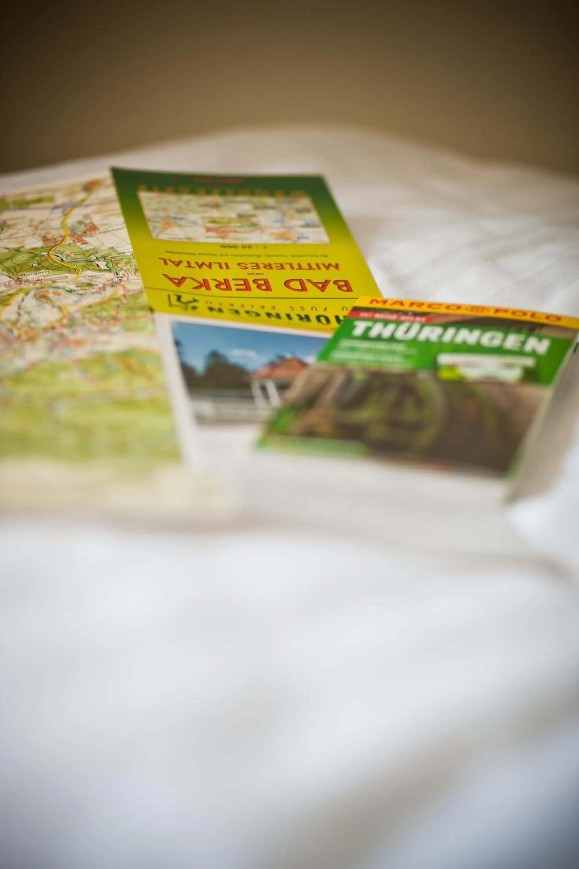 Decorative detail, Bed in veloInn Hotel Bad Berka im Weimarer Land