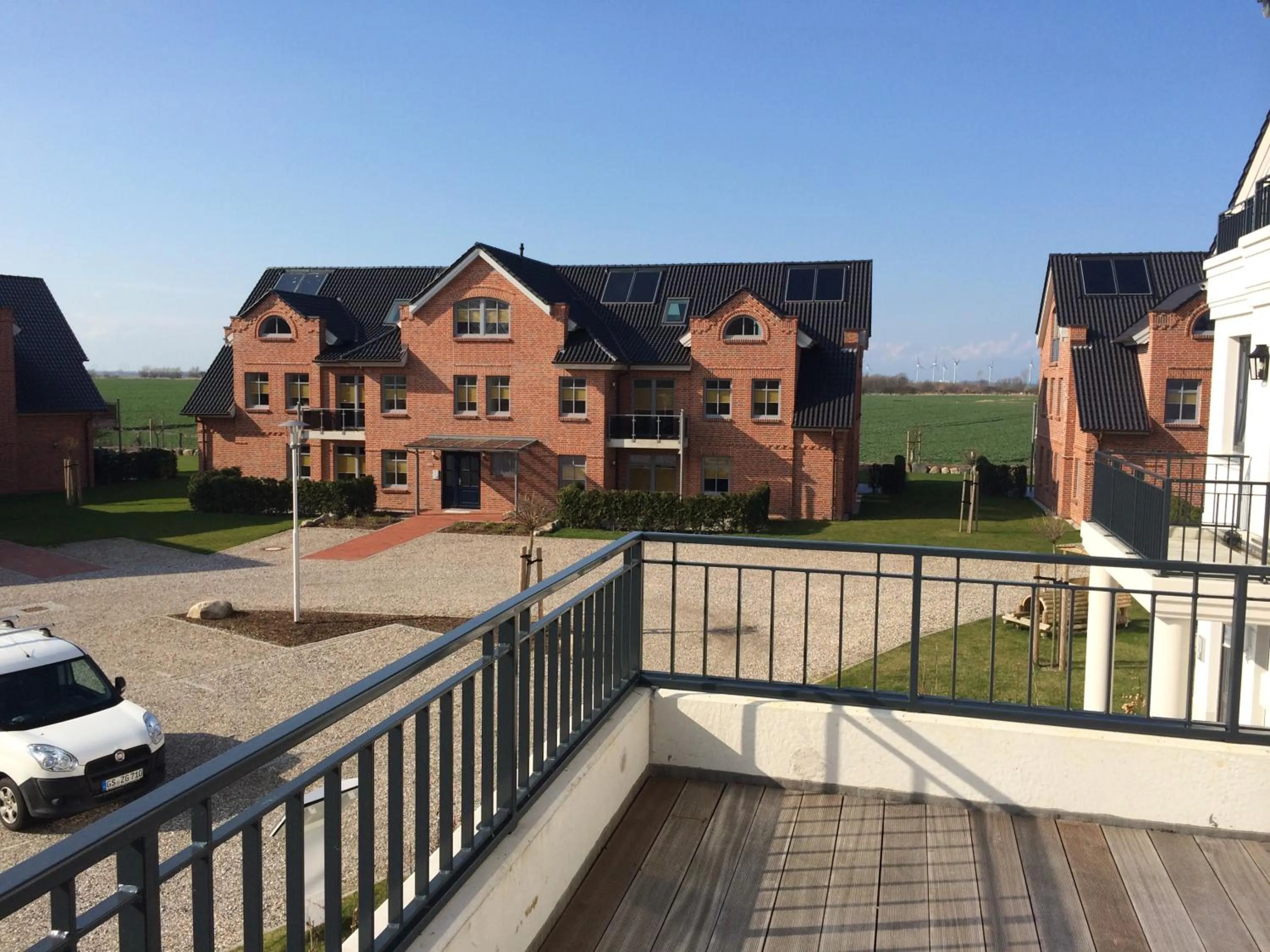 Balcony/Terrace in Ferienwohnungen am Museumshof