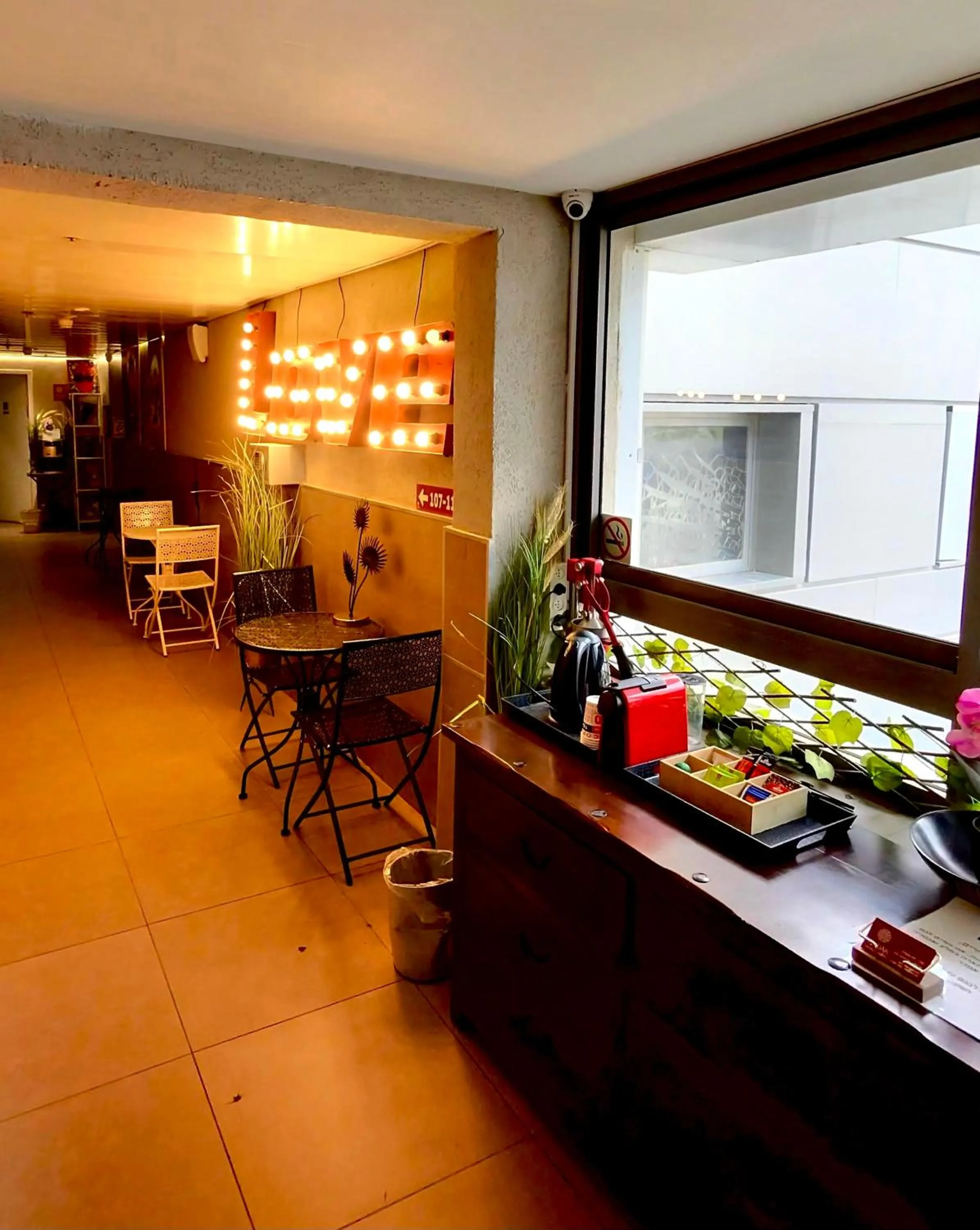 Seating area in Amdar boutique