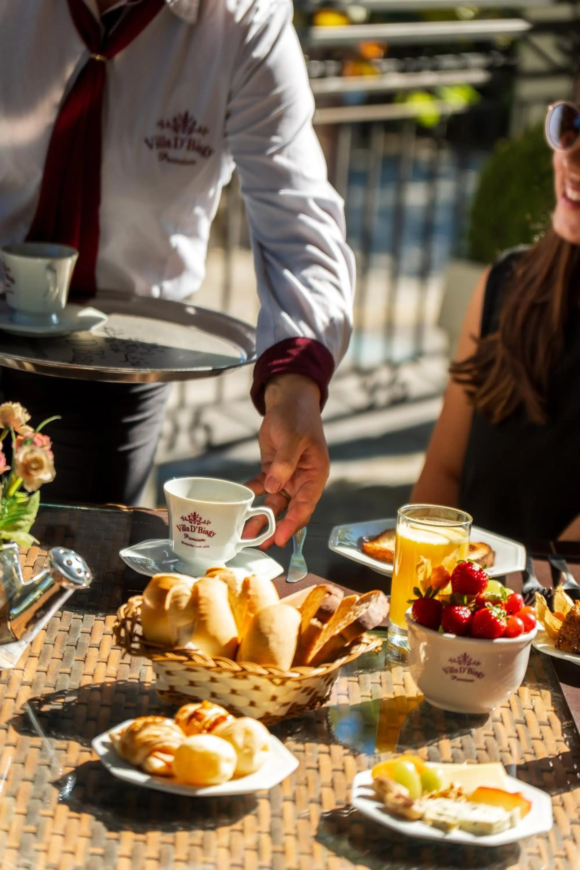 Breakfast in Pousada D'Biagy Premium