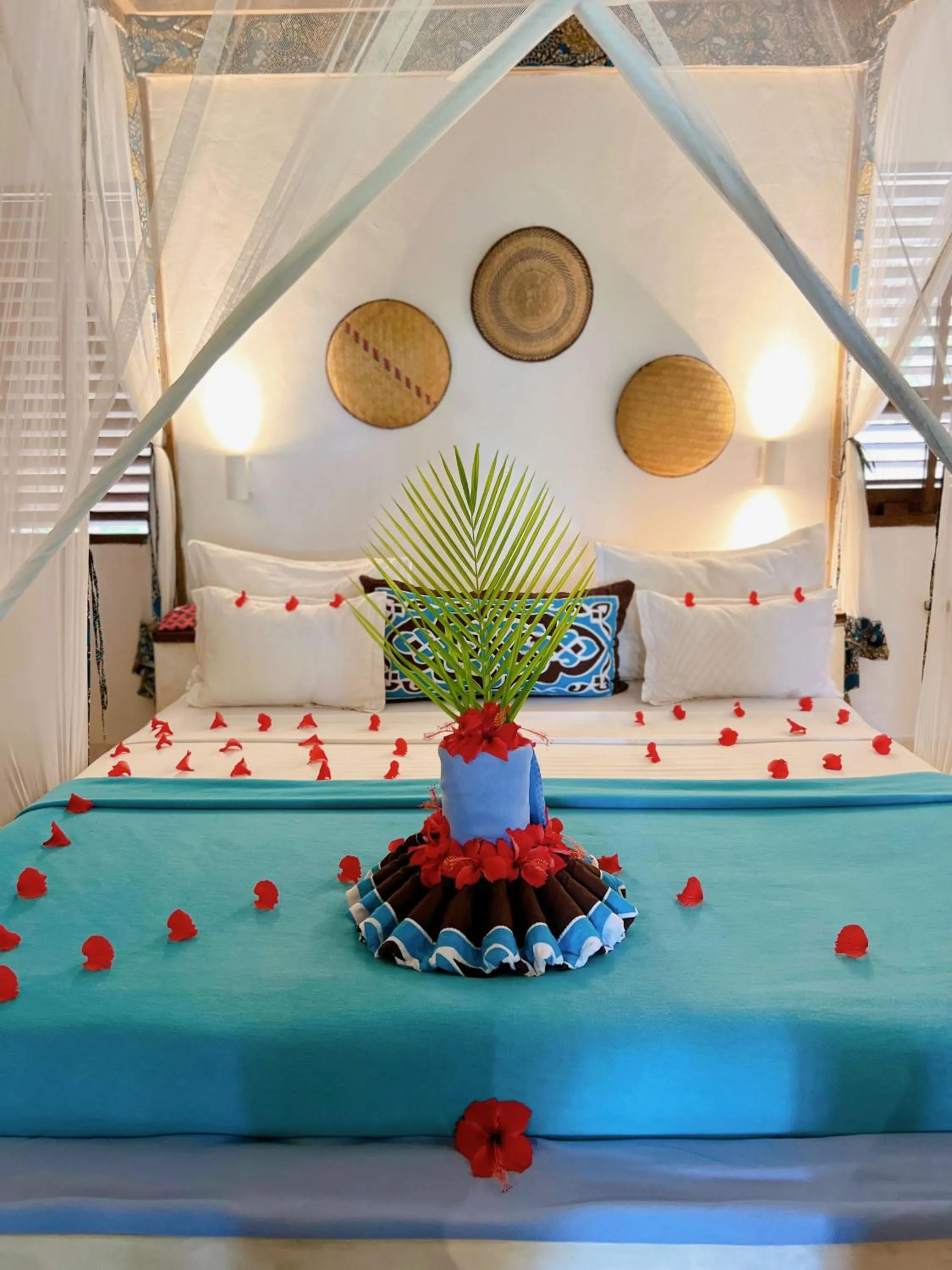 Bed in SeVi Boutique Hotel