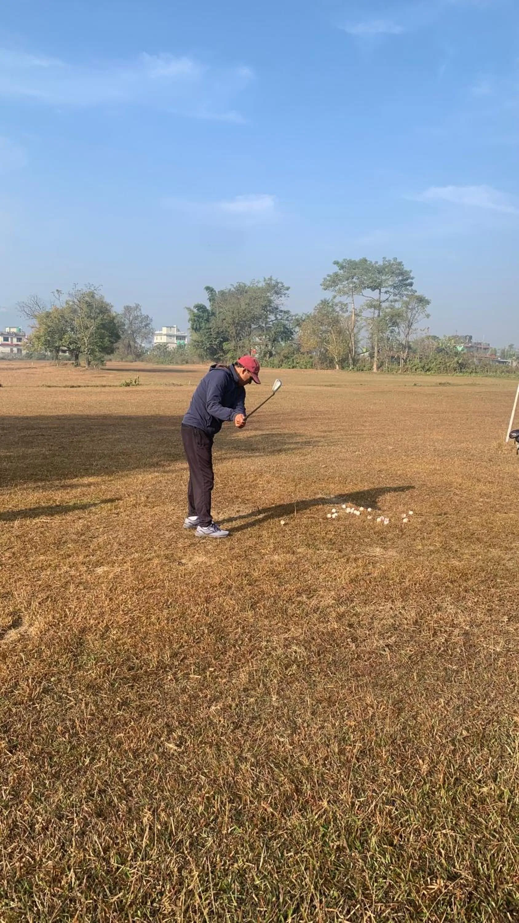 Golfcourse in New Pokhara Lodge - Pokhara Lakeside