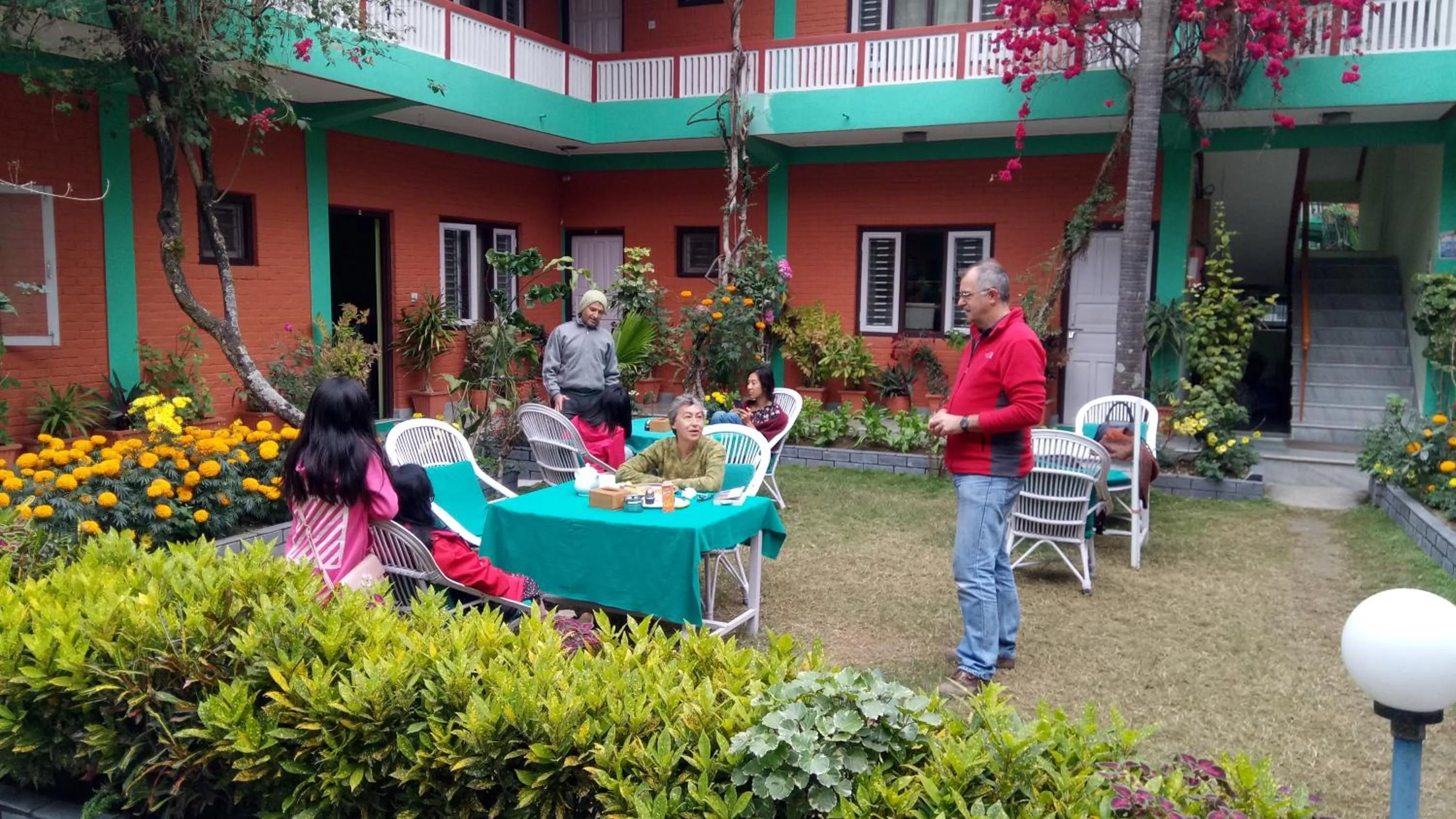 Property building in New Pokhara Lodge - Pokhara Lakeside