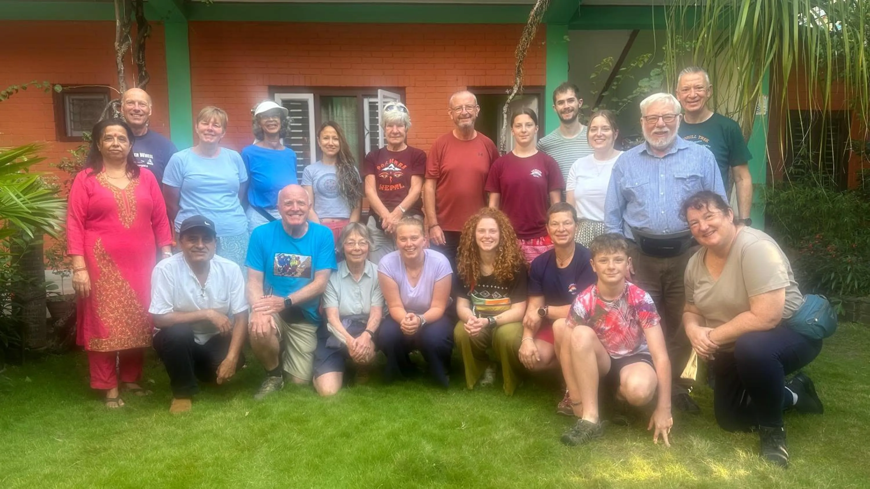 People in New Pokhara Lodge - Pokhara Lakeside