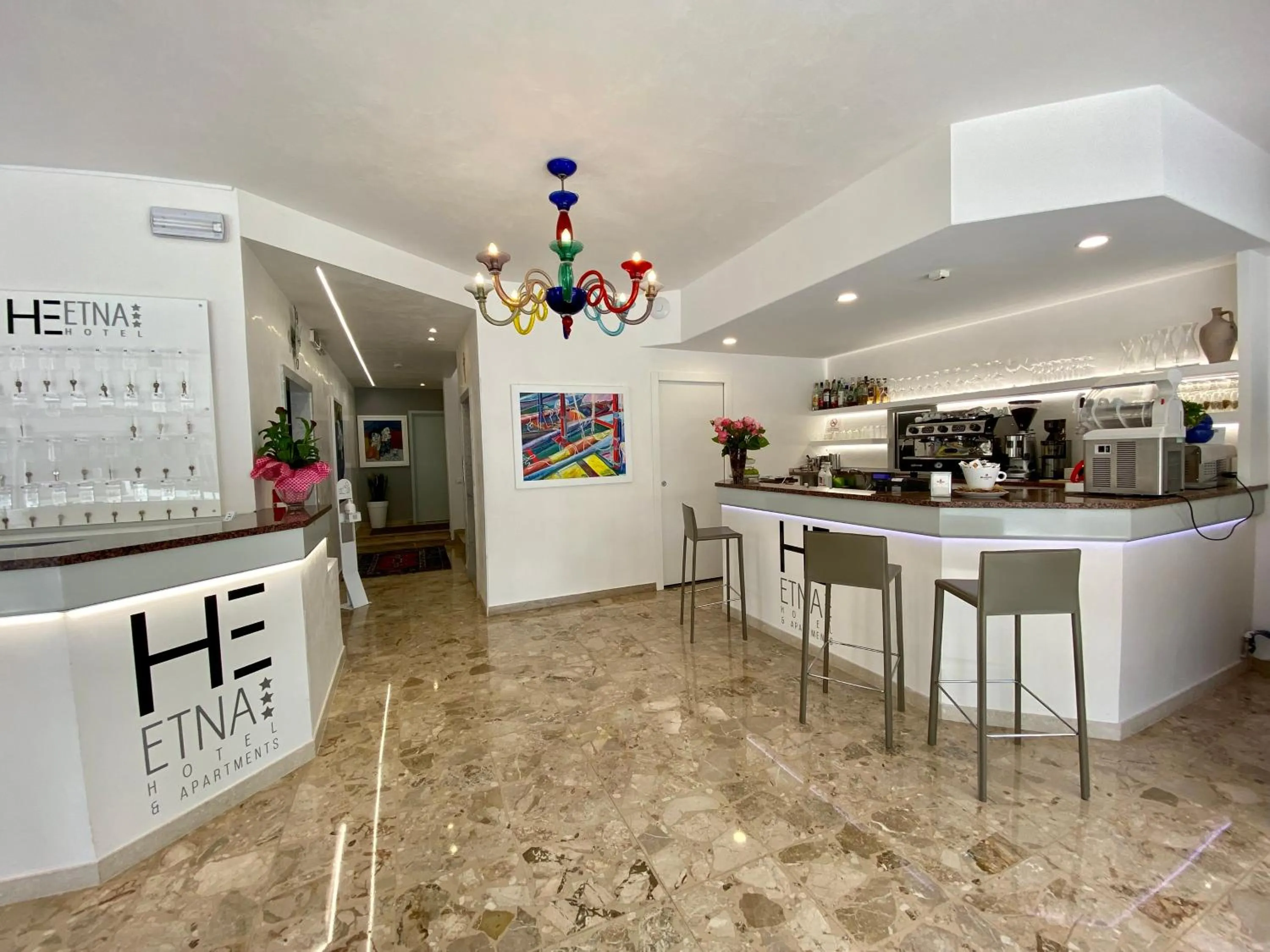 Lounge or bar in Hotel Etna