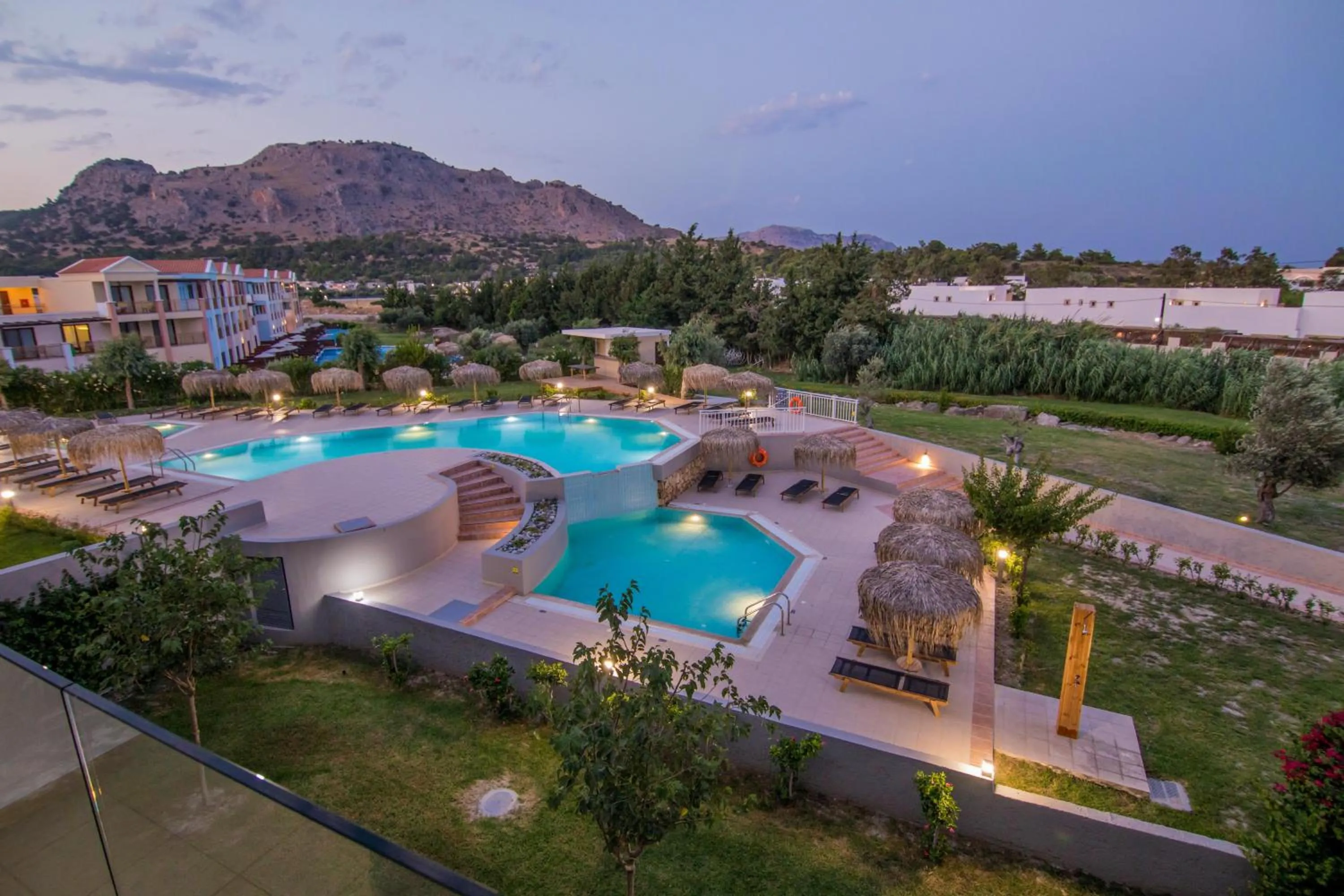 Swimming pool in Lindos Breeze Beach Hotel